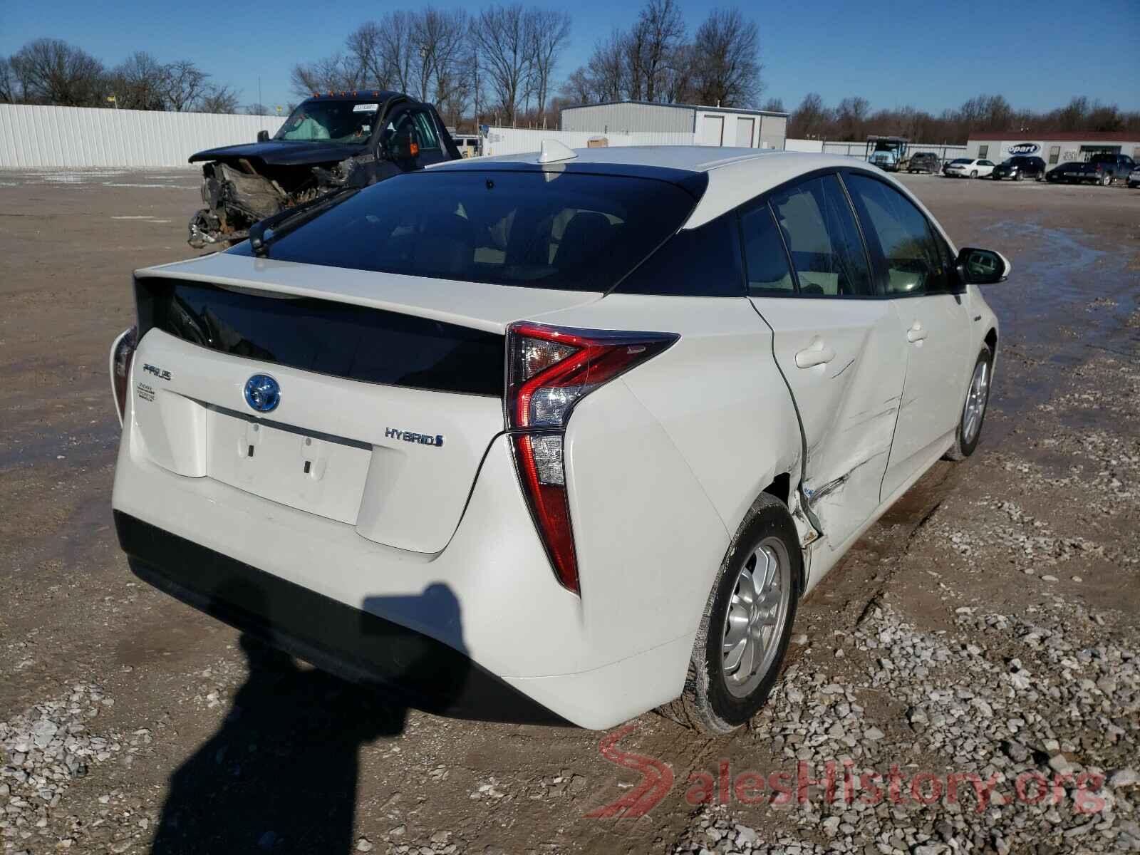 JTDKBRFU5H3030350 2017 TOYOTA PRIUS