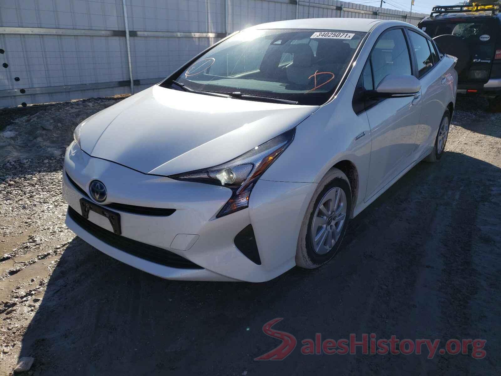 JTDKBRFU5H3030350 2017 TOYOTA PRIUS