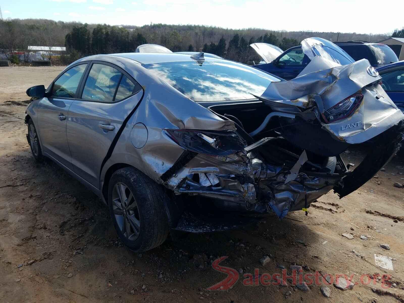 5NPD84LF3HH188142 2017 HYUNDAI ELANTRA