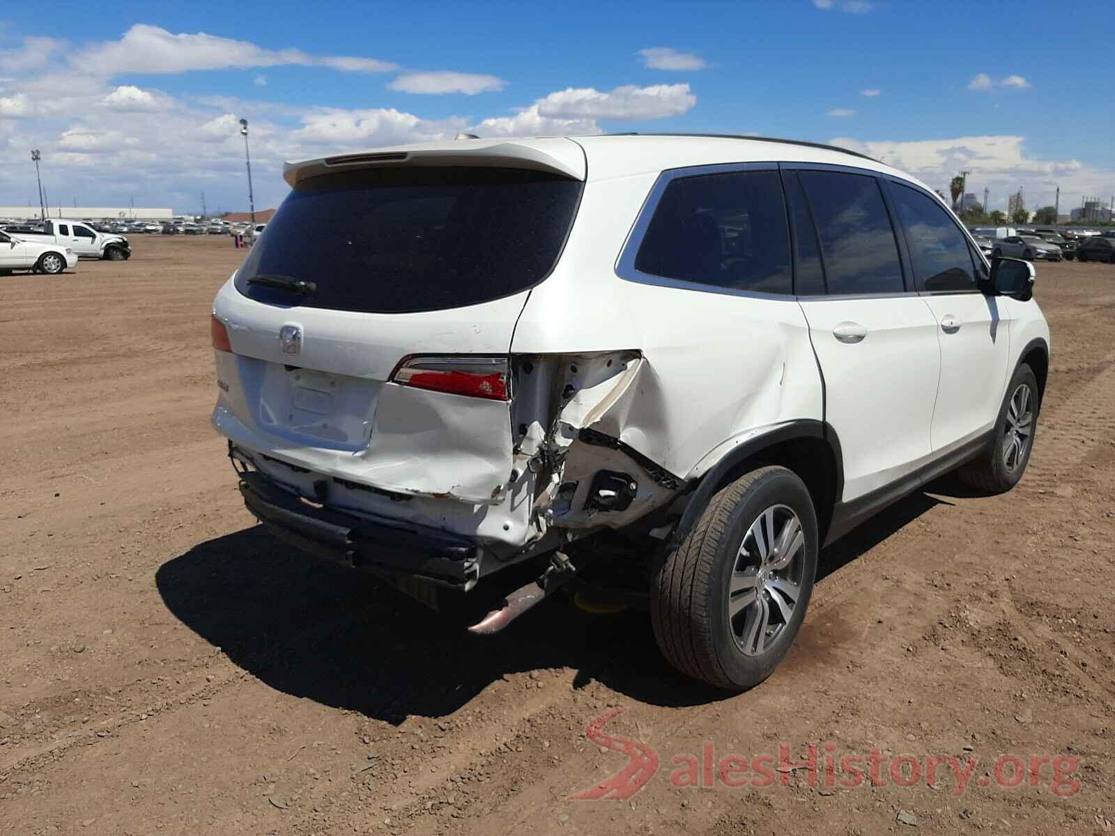 5FNYF5H31HB046351 2017 HONDA PILOT