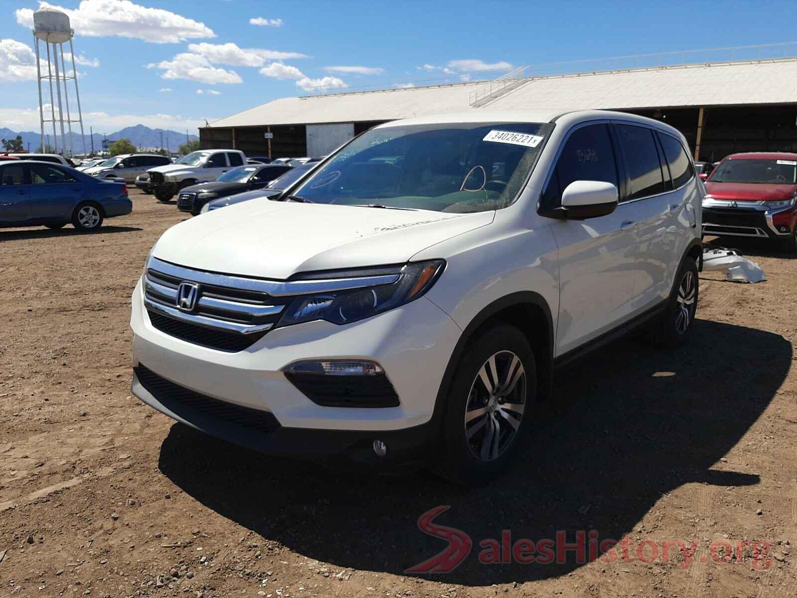 5FNYF5H31HB046351 2017 HONDA PILOT