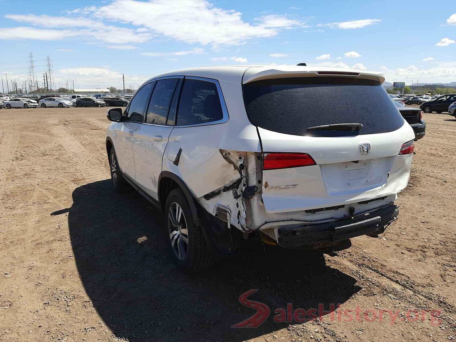 5FNYF5H31HB046351 2017 HONDA PILOT