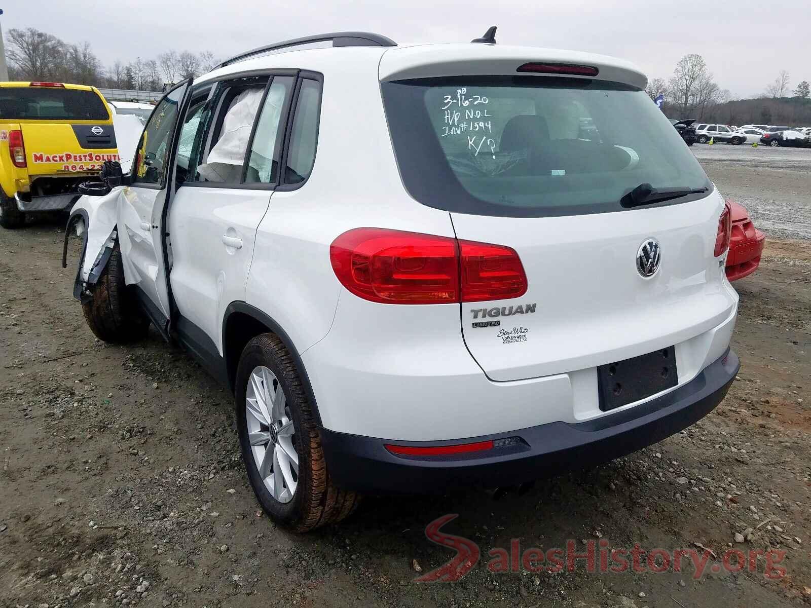 WVGAV7AX3HK053099 2017 VOLKSWAGEN TIGUAN