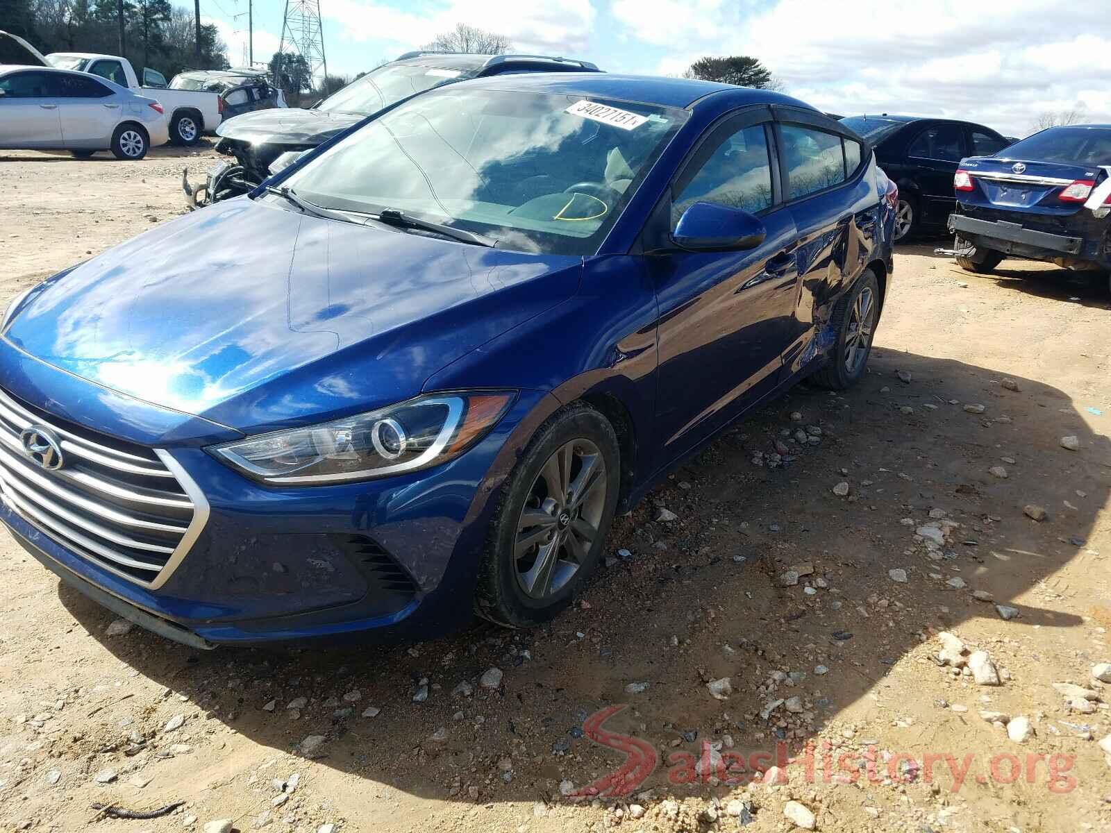 5NPD84LF4HH098417 2017 HYUNDAI ELANTRA