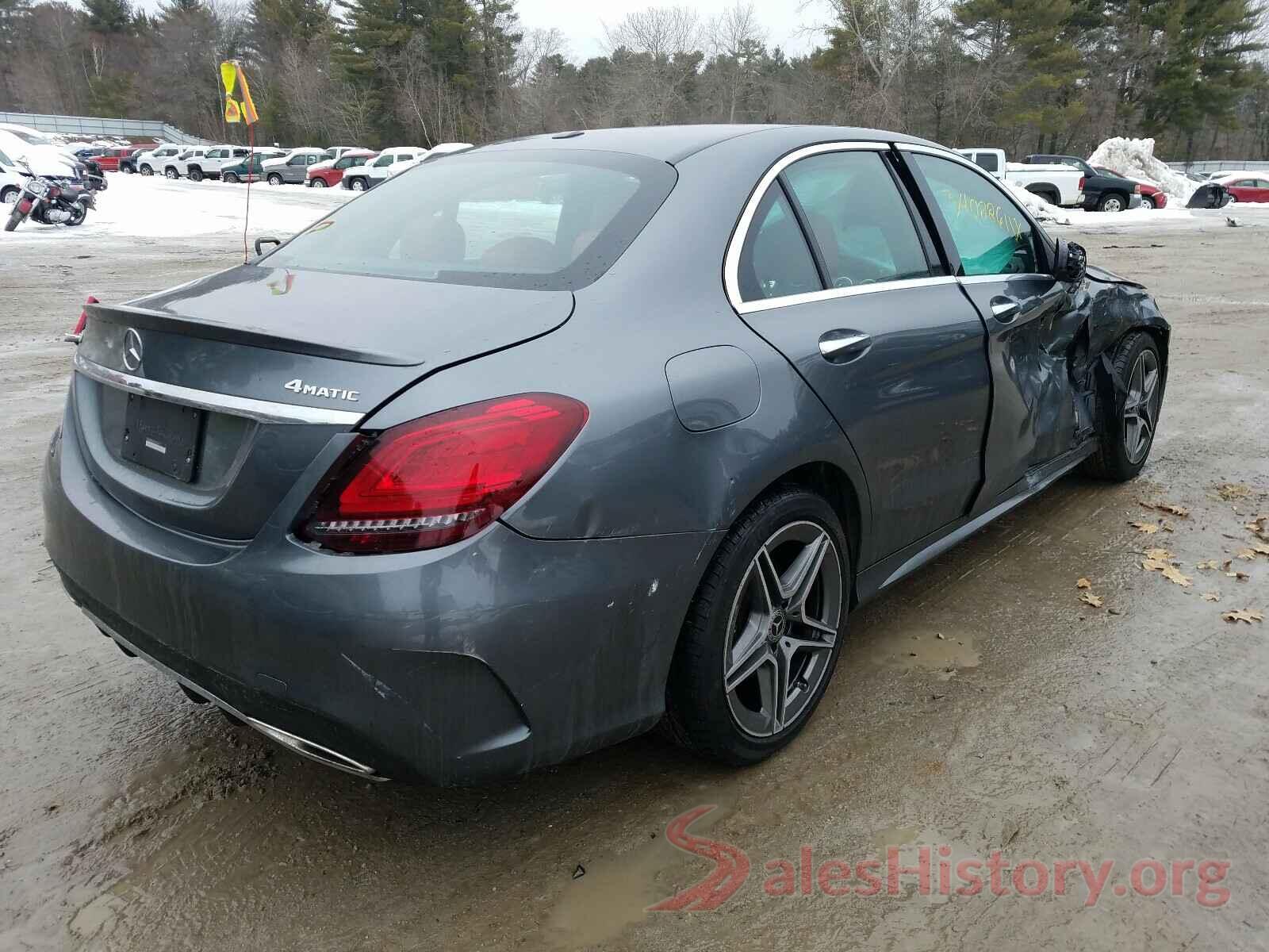 55SWF8EB2KU290245 2019 MERCEDES-BENZ C CLASS