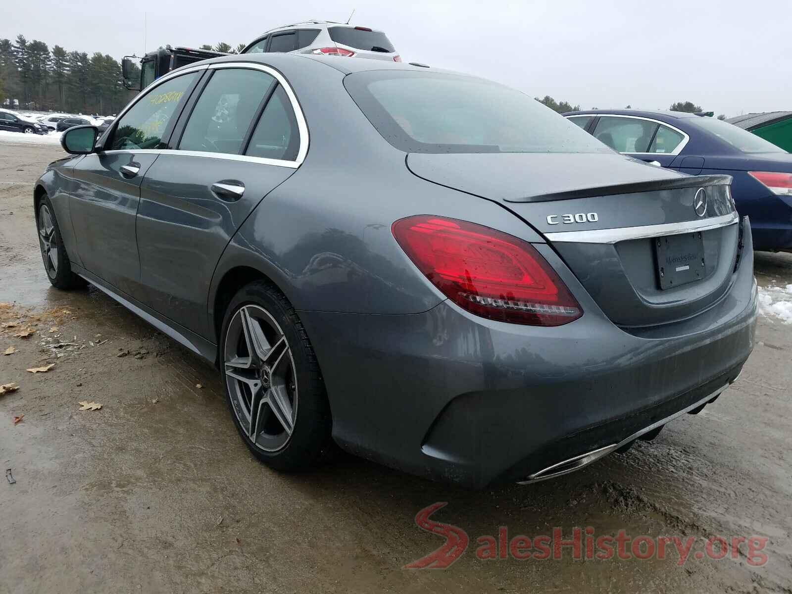 55SWF8EB2KU290245 2019 MERCEDES-BENZ C CLASS