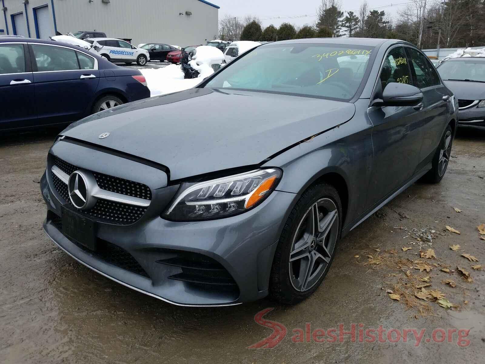 55SWF8EB2KU290245 2019 MERCEDES-BENZ C CLASS