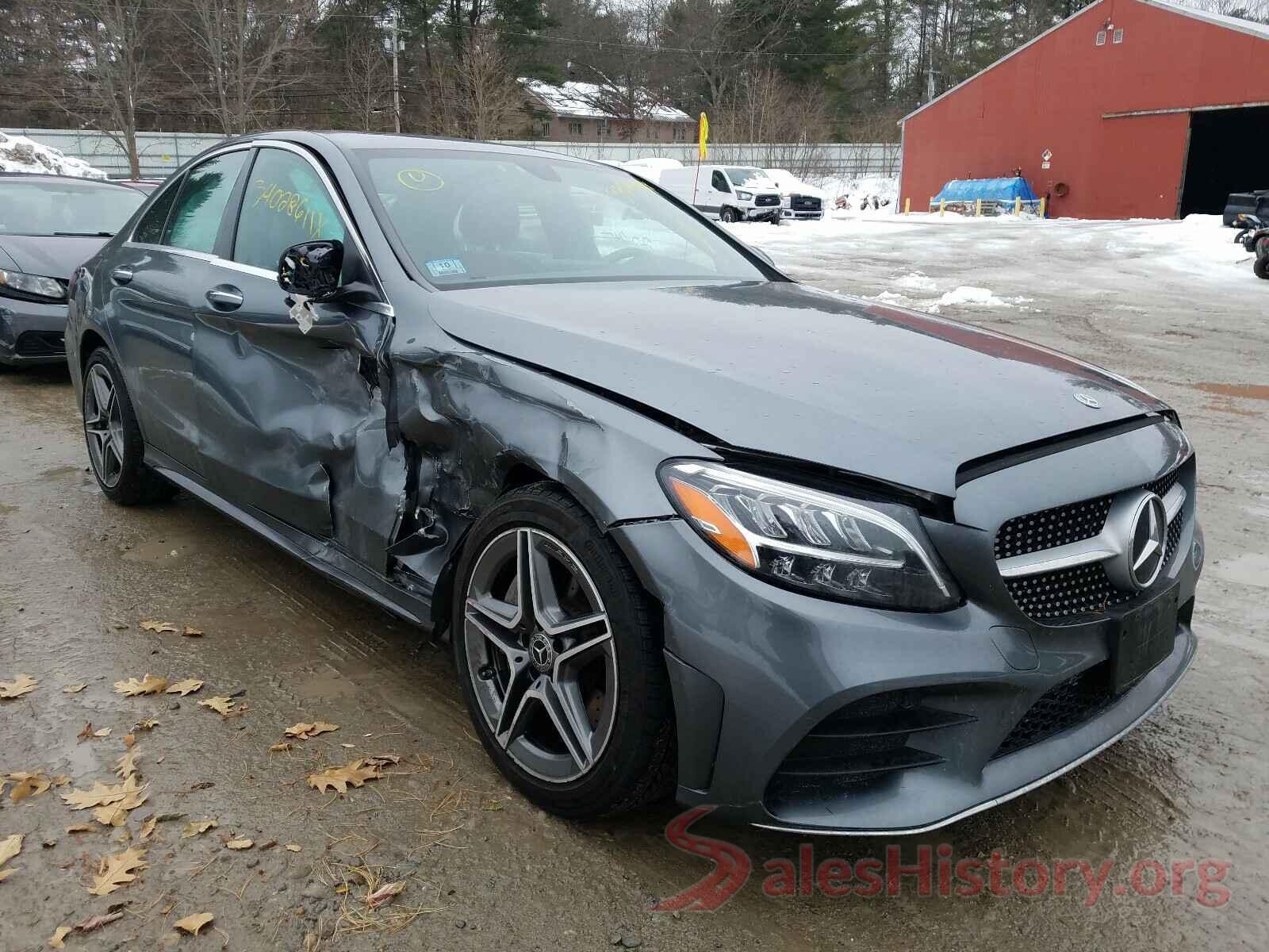 55SWF8EB2KU290245 2019 MERCEDES-BENZ C CLASS