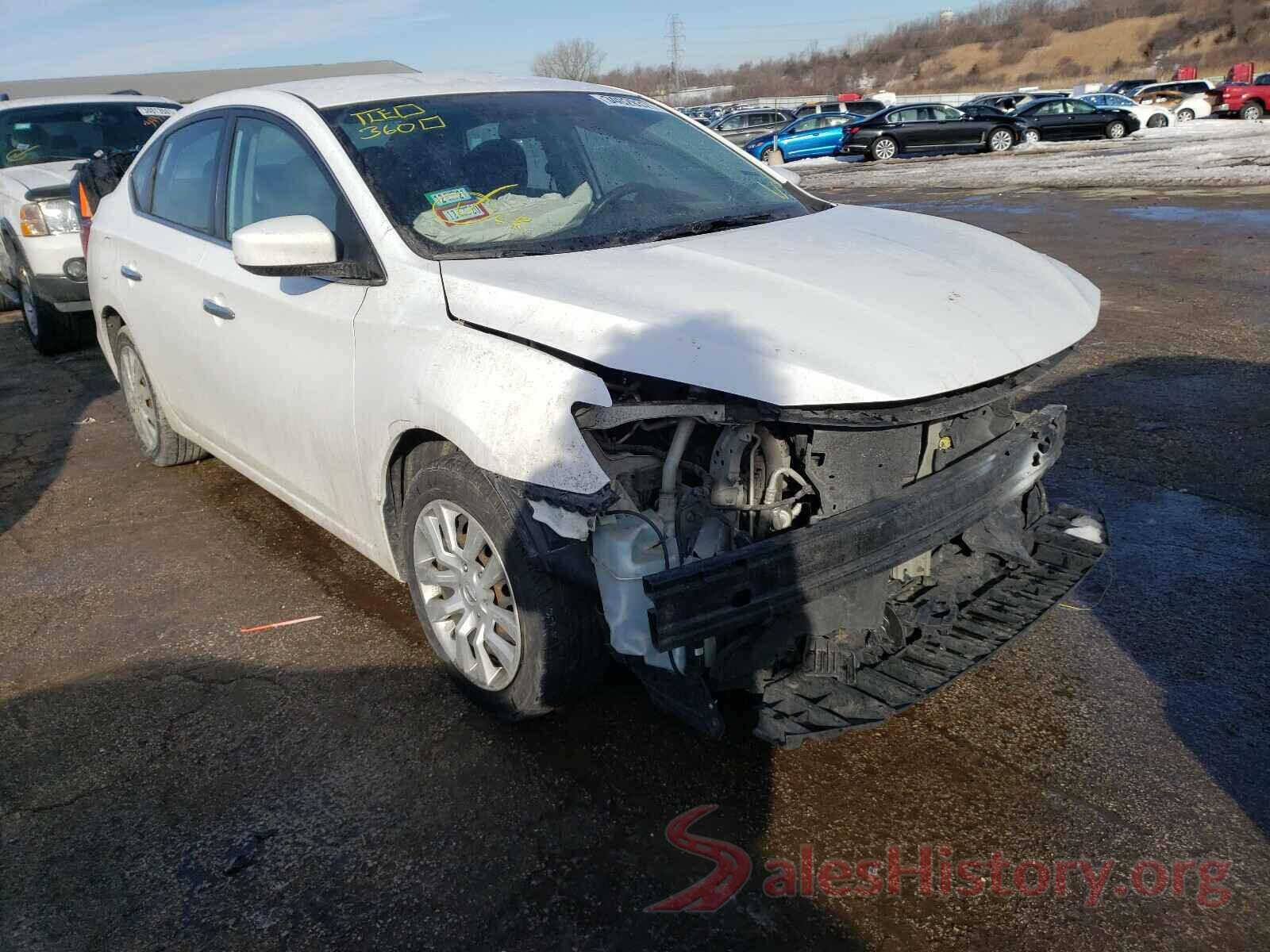 3N1AB7AP3HY354909 2017 NISSAN SENTRA