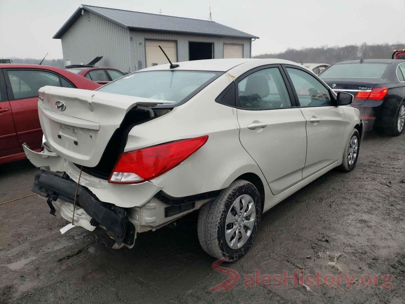 KMHCT4AE6GU979883 2016 HYUNDAI ACCENT