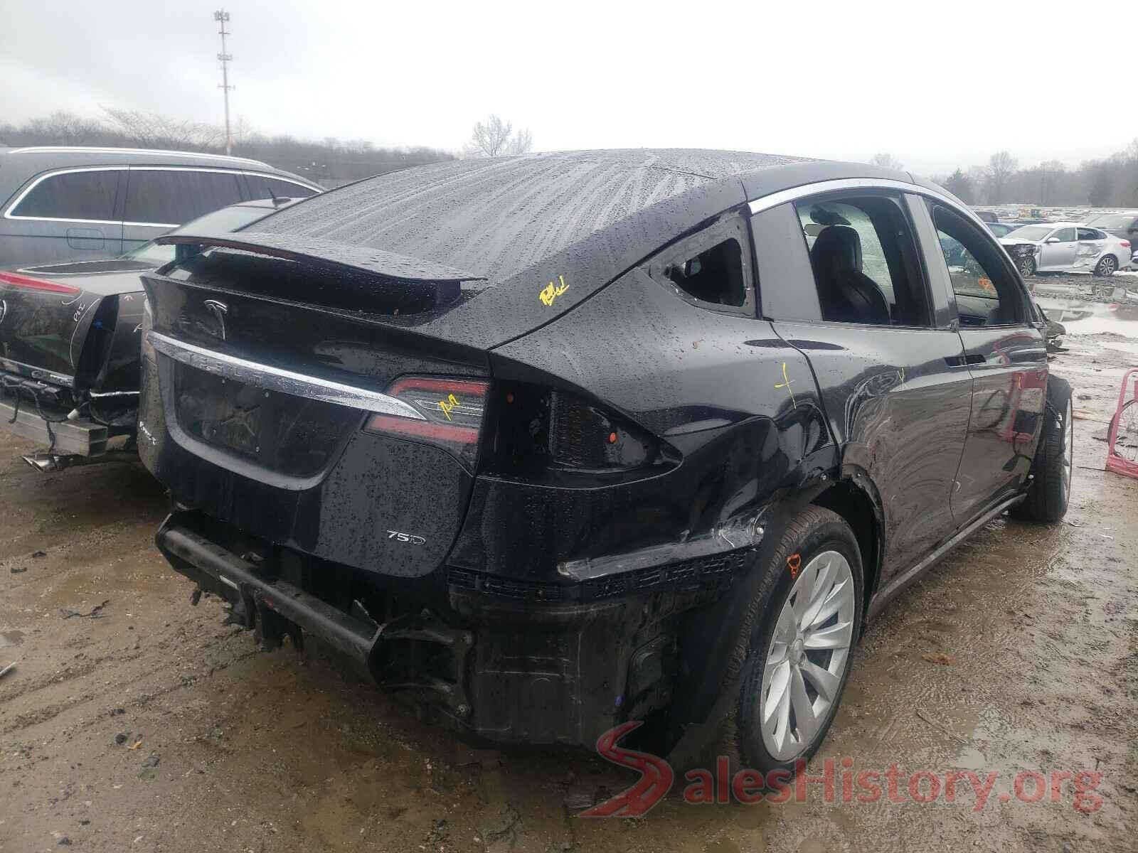 5YJXCAE23JF121100 2018 TESLA MODEL X