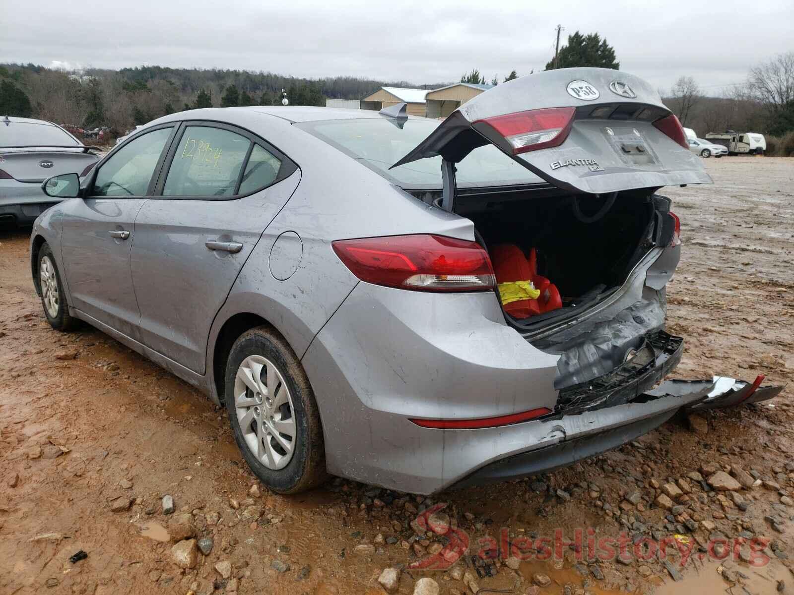 5NPD74LF7HH167426 2017 HYUNDAI ELANTRA