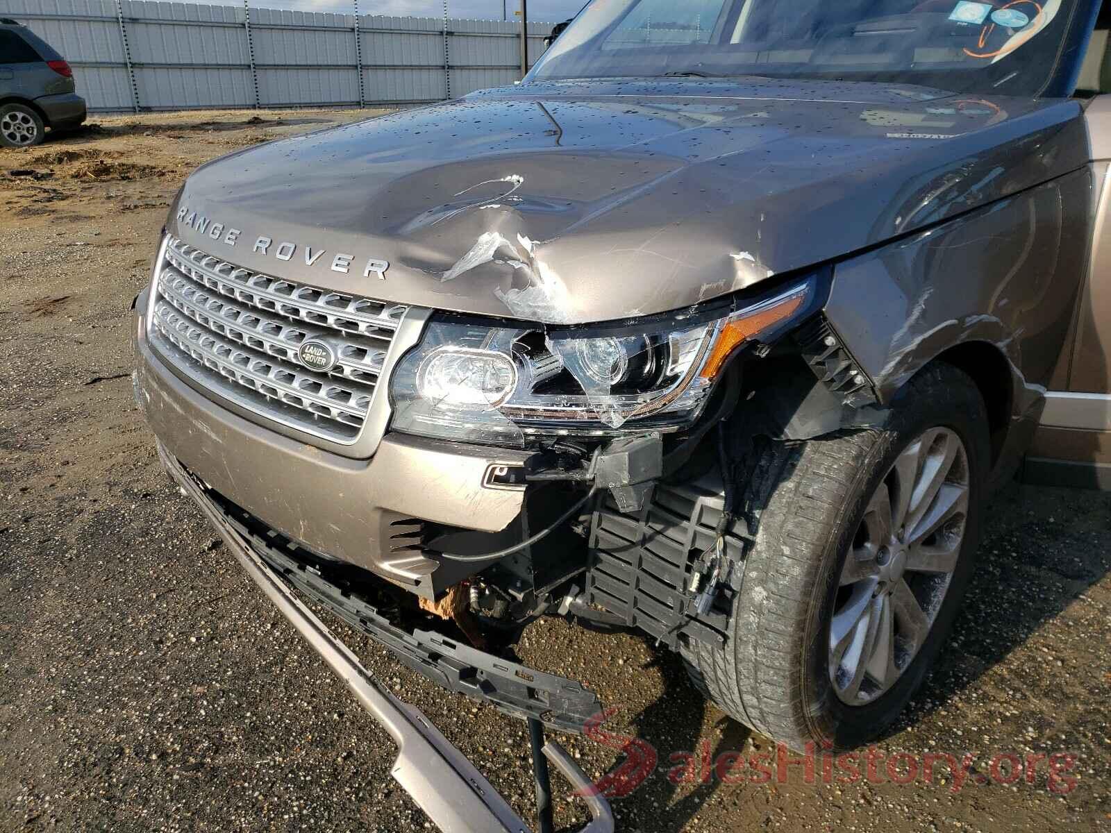 SALGS2PF9GA299189 2016 LAND ROVER RANGEROVER