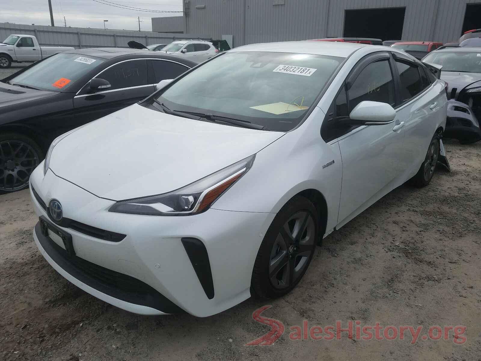 JTDKAMFU4M3129418 2021 TOYOTA PRIUS