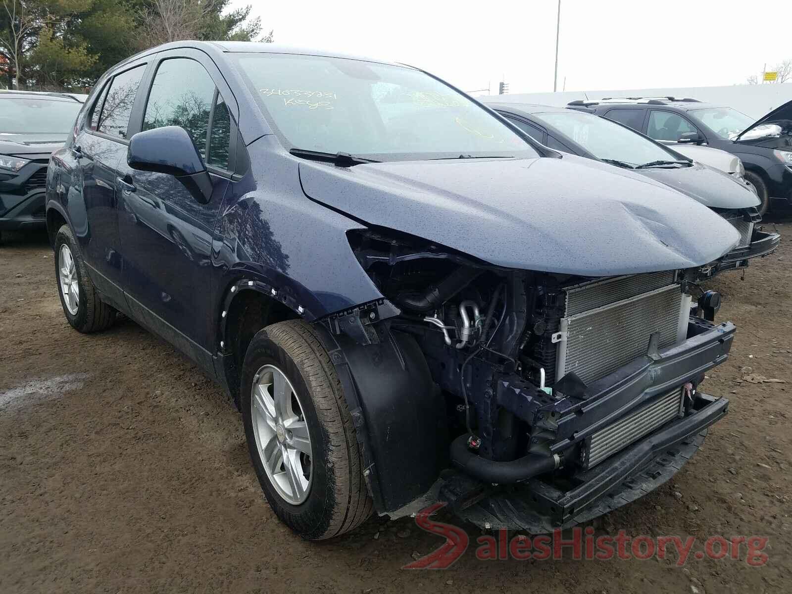 3GNCJNSBXKL180977 2019 CHEVROLET TRAX