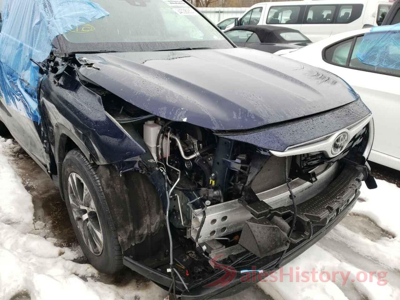 5TDGZRBH3MS128666 2021 TOYOTA HIGHLANDER