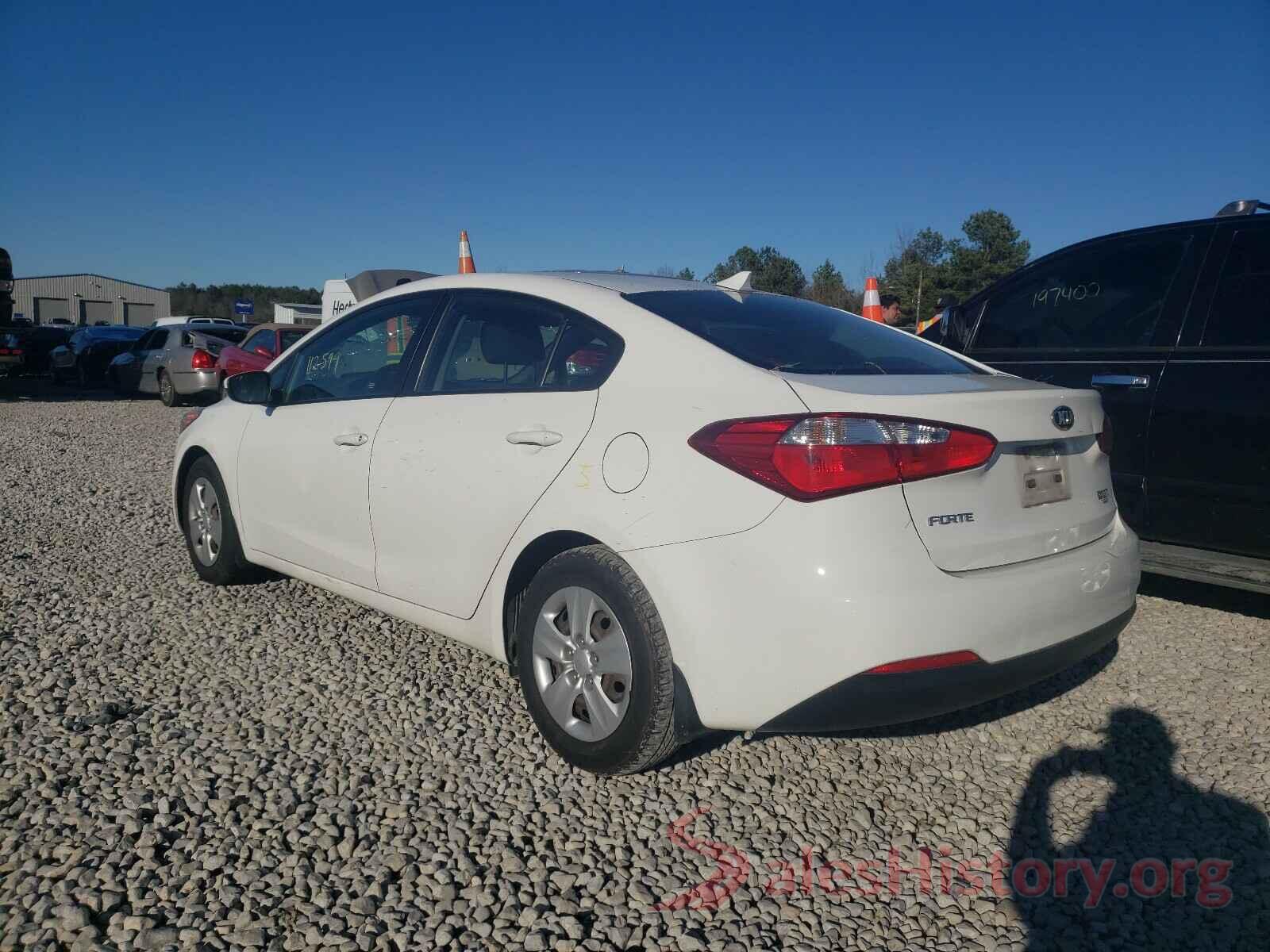 KNAFK4A61G5505313 2016 KIA FORTE