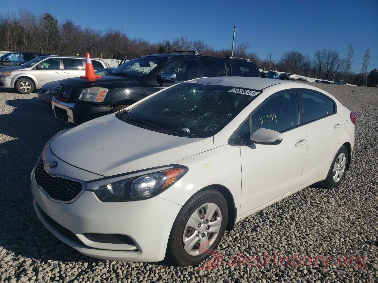 KNAFK4A61G5505313 2016 KIA FORTE