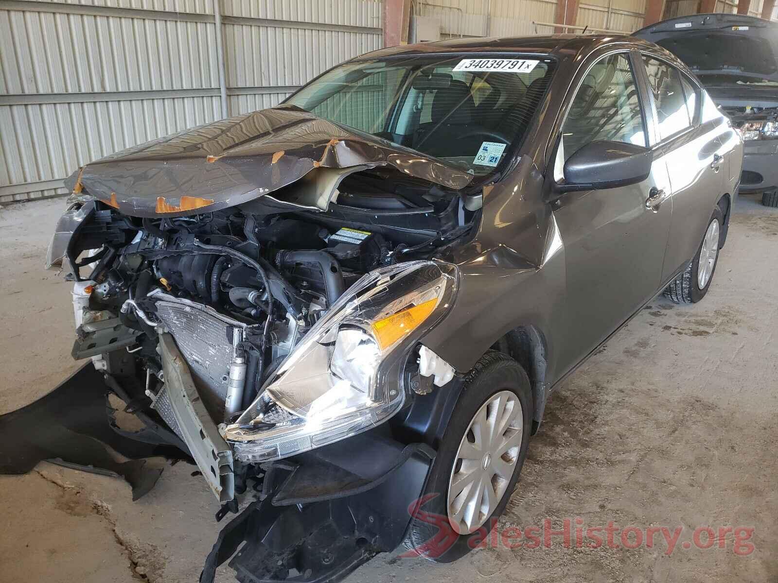 3N1CN7AP8KL830995 2019 NISSAN VERSA