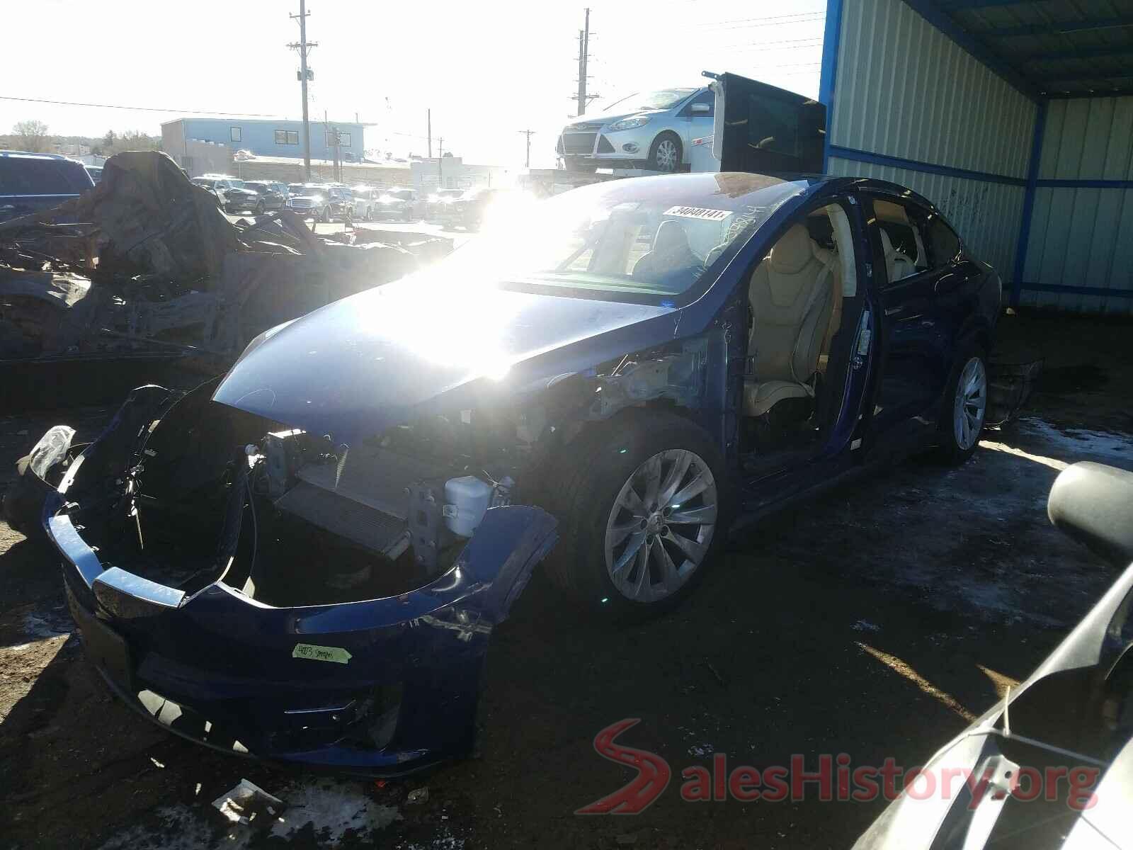 5YJXCDE25HF037940 2017 TESLA MODEL X