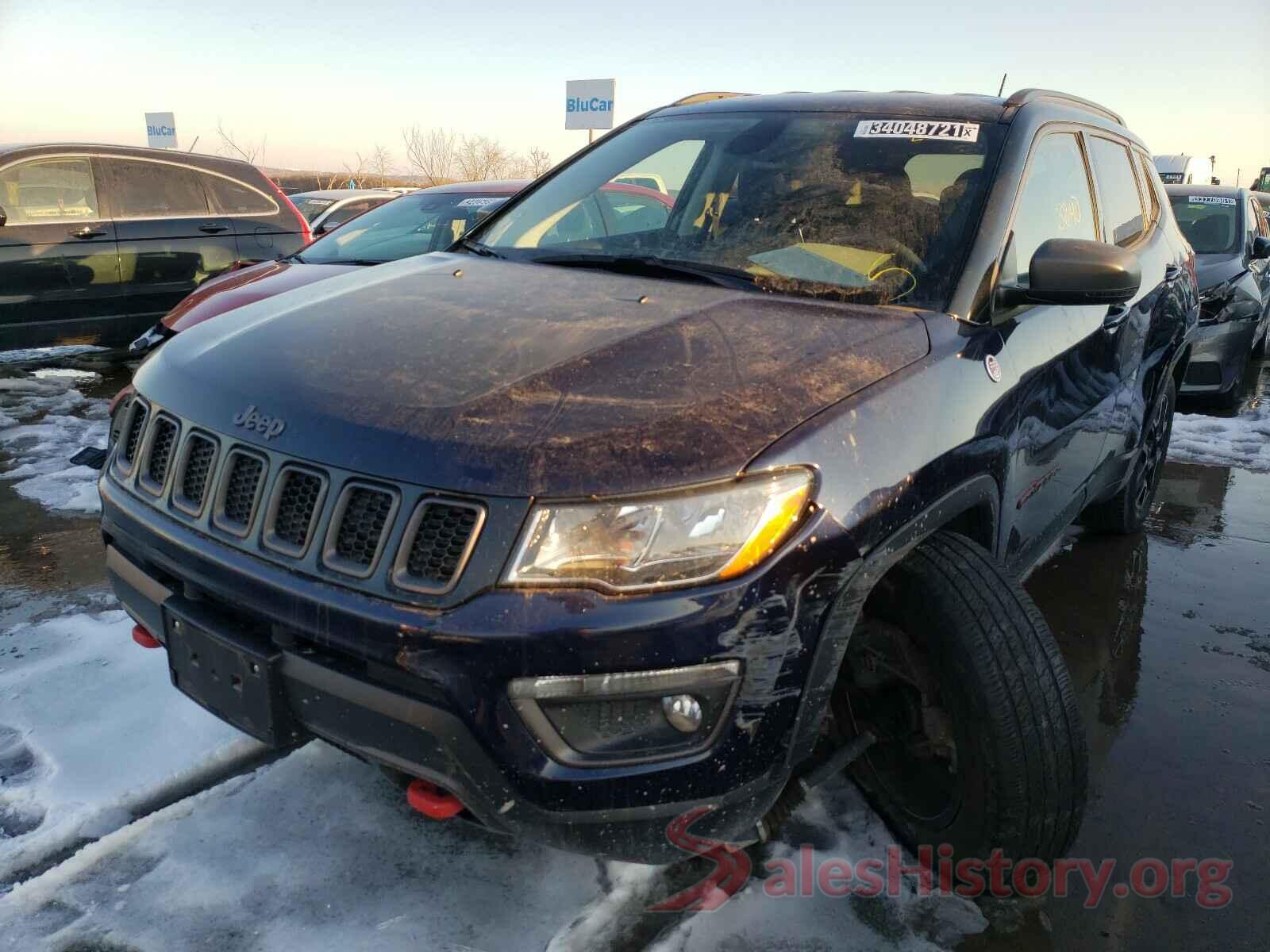 3C4NJDDB2KT739981 2019 JEEP COMPASS