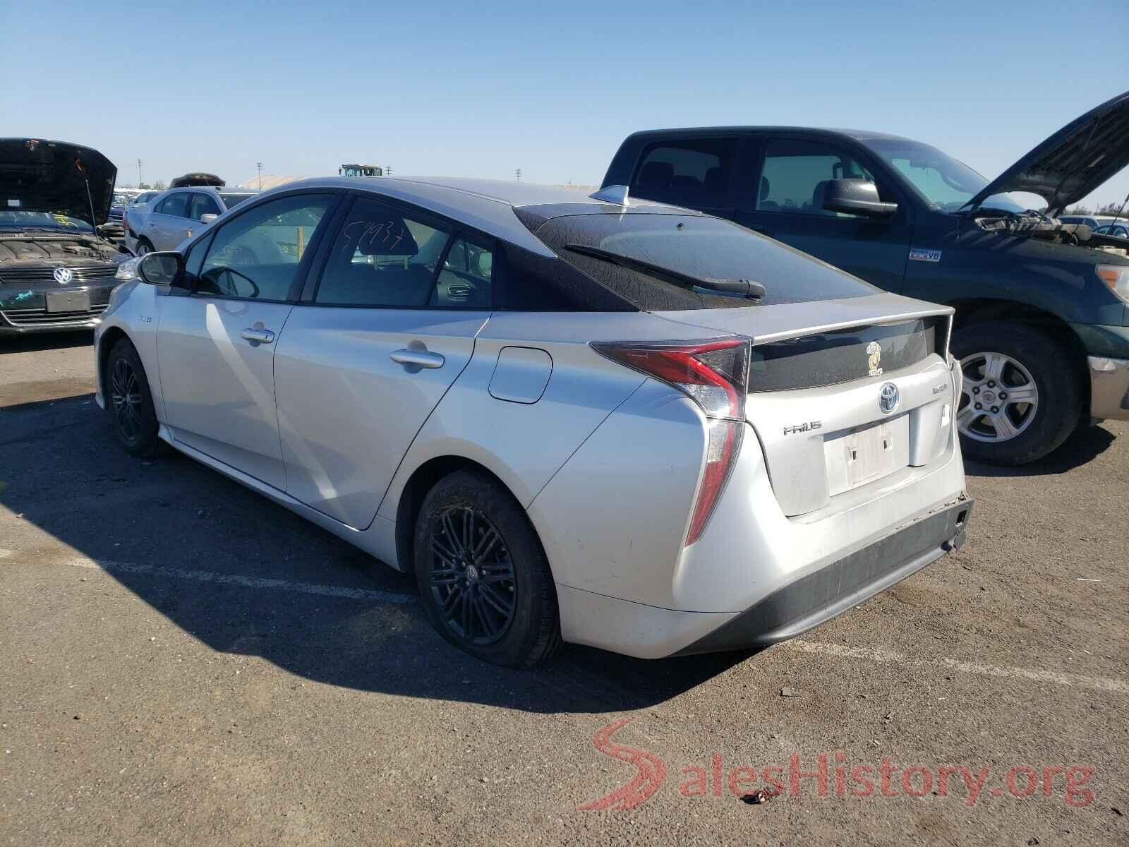 JTDKBRFU9G3519509 2016 TOYOTA PRIUS