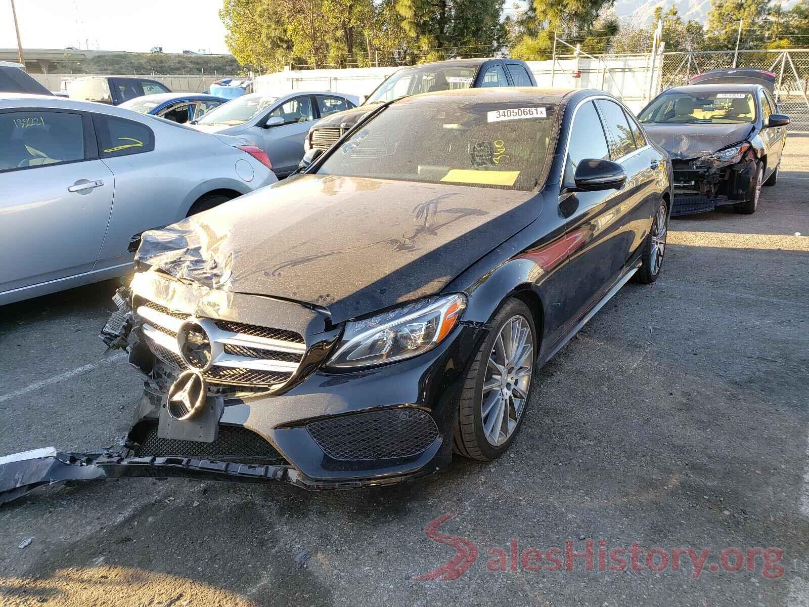 55SWF4JB0GU143685 2016 MERCEDES-BENZ C CLASS