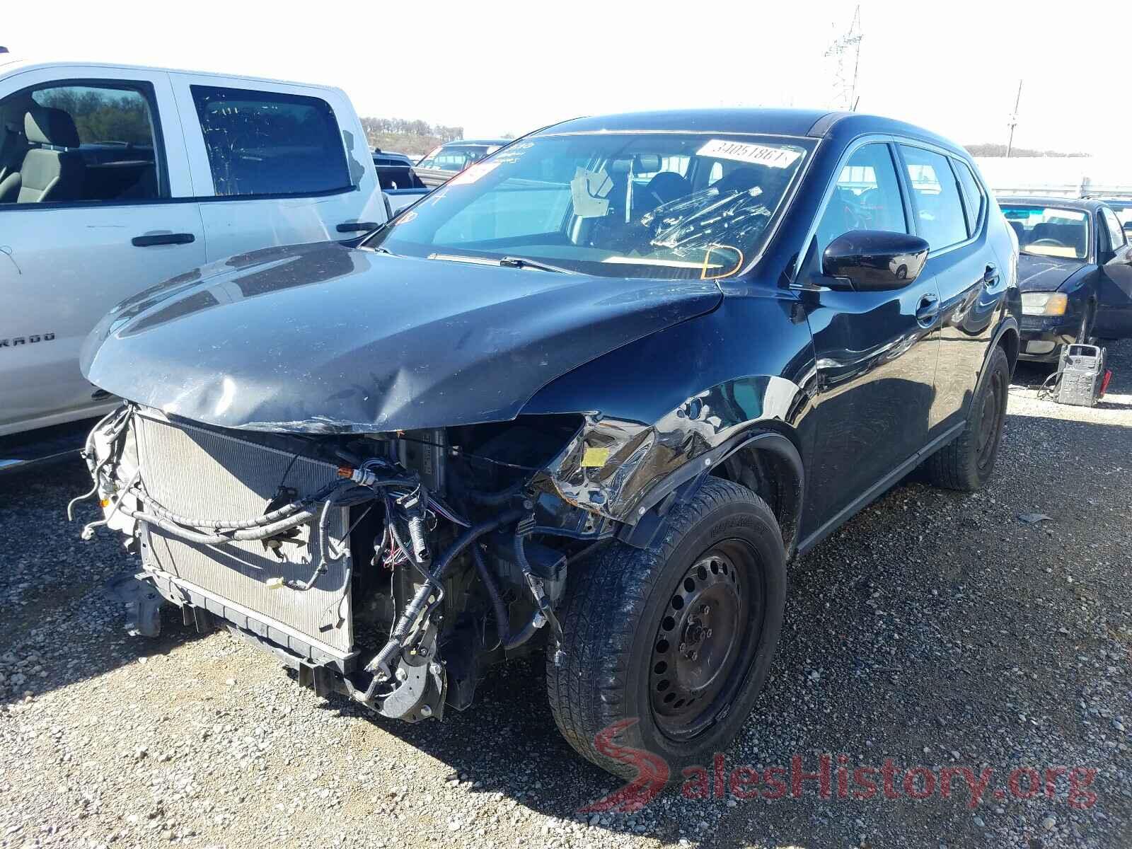 5N1AT2MT4GC756124 2016 NISSAN ROGUE