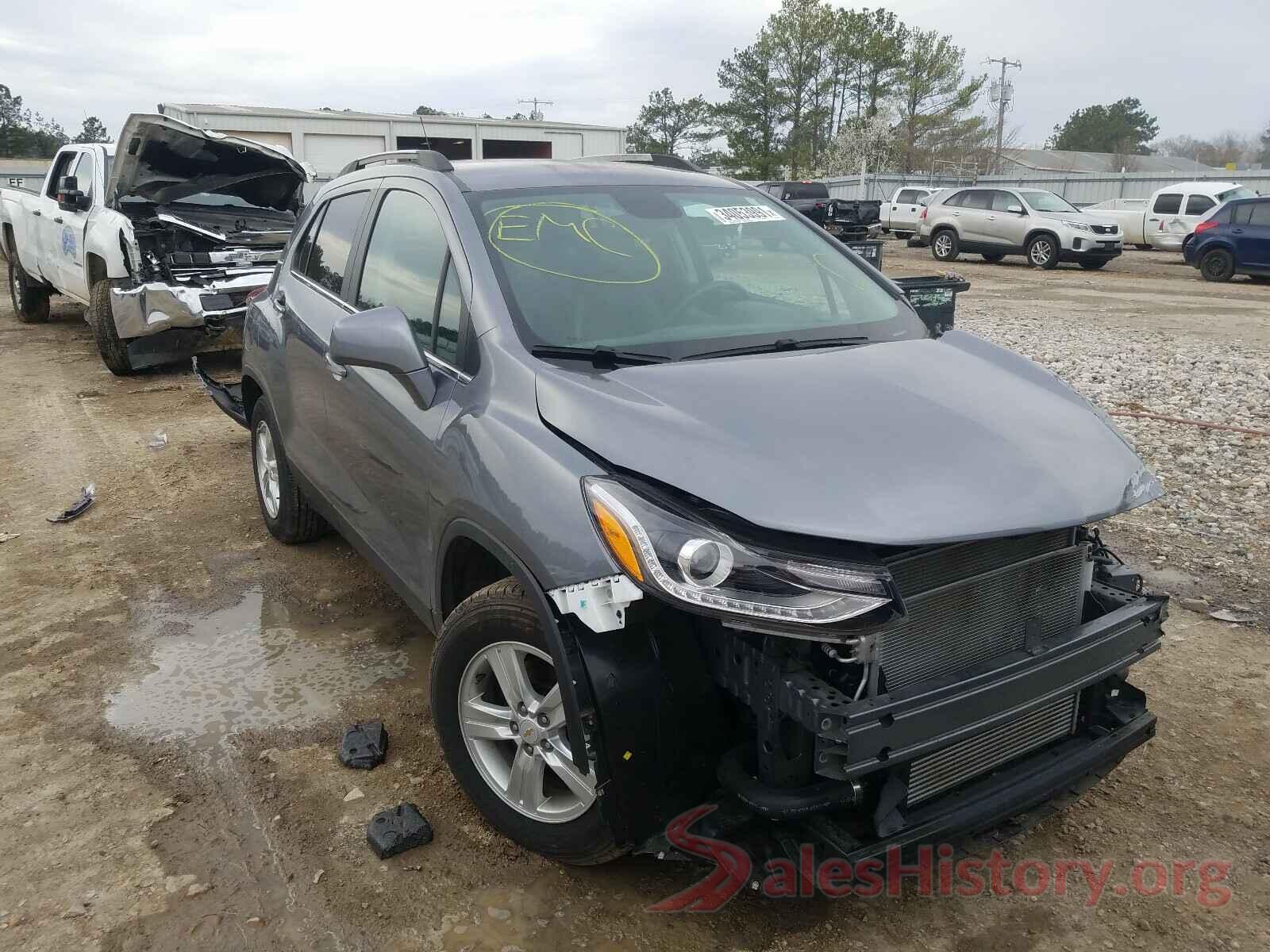 KL7CJLSB7KB741731 2019 CHEVROLET TRAX