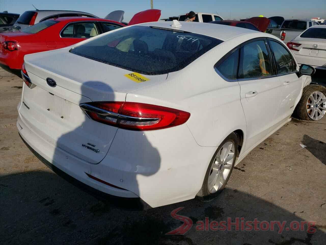 3FA6P0LU5KR263307 2019 FORD FUSION