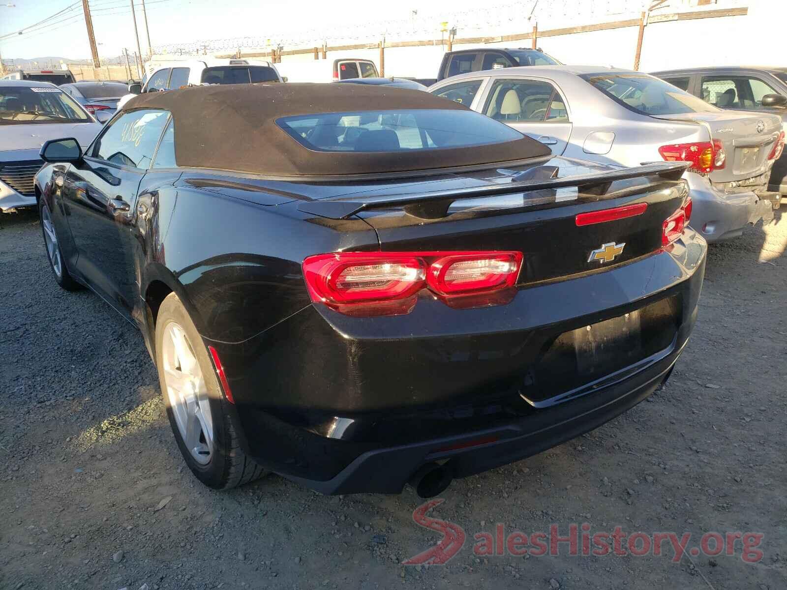 1G1FB3DX3K0131643 2019 CHEVROLET CAMARO