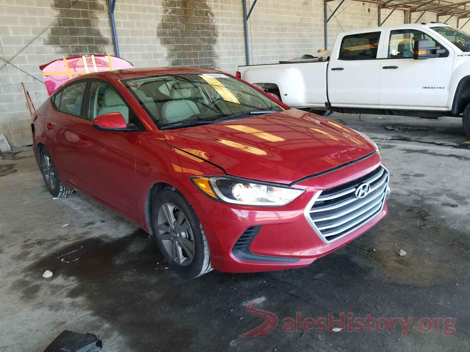 5NPD84LF7JH281543 2018 HYUNDAI ELANTRA