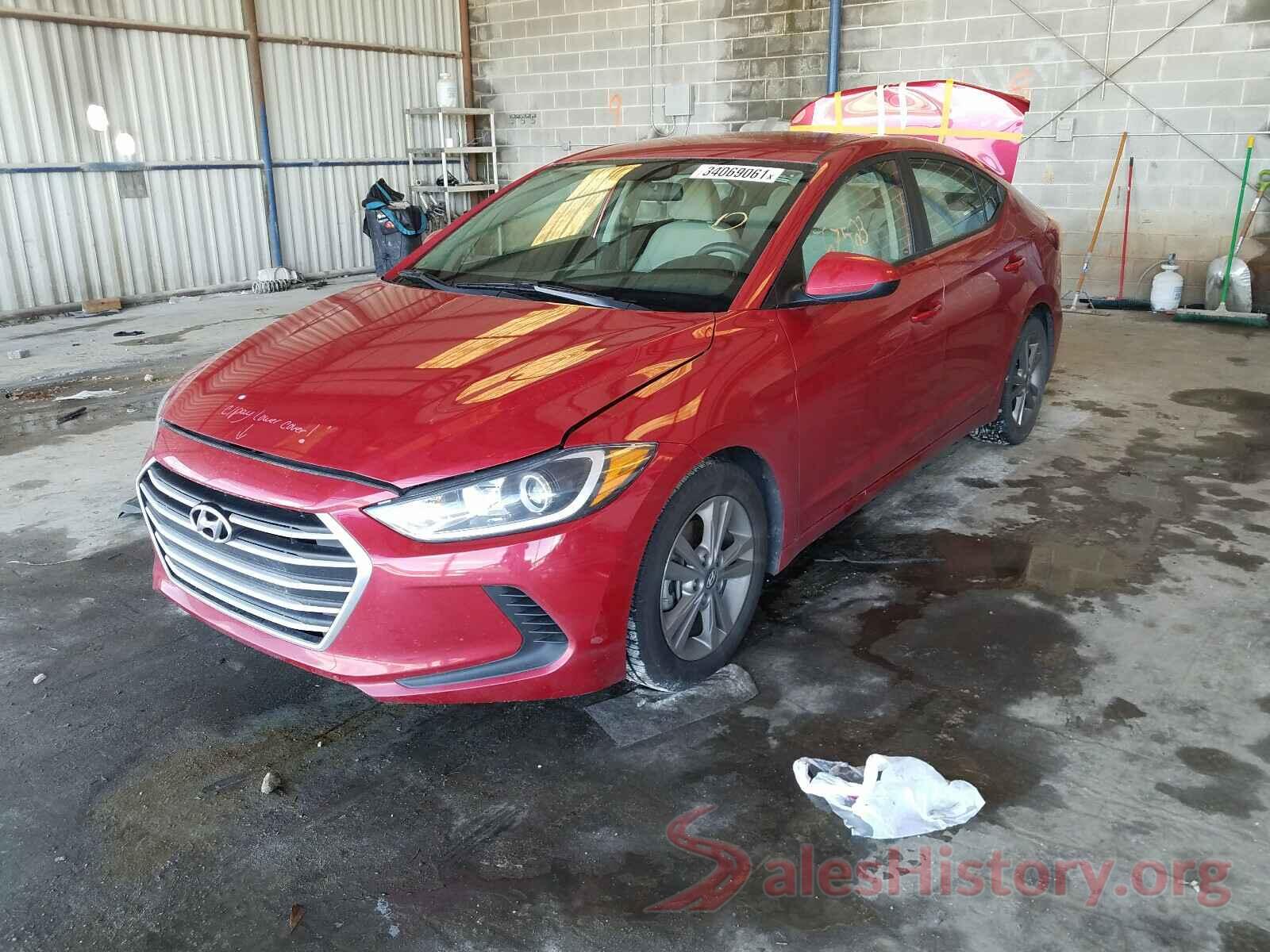 5NPD84LF7JH281543 2018 HYUNDAI ELANTRA