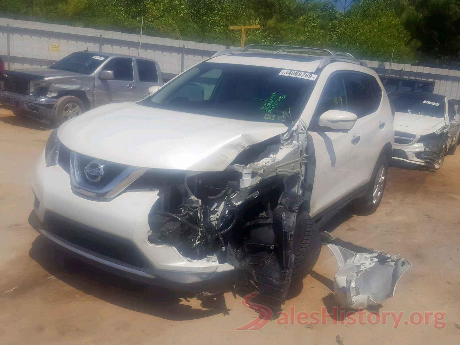 5N1AT2MV8GC866742 2016 NISSAN ROGUE