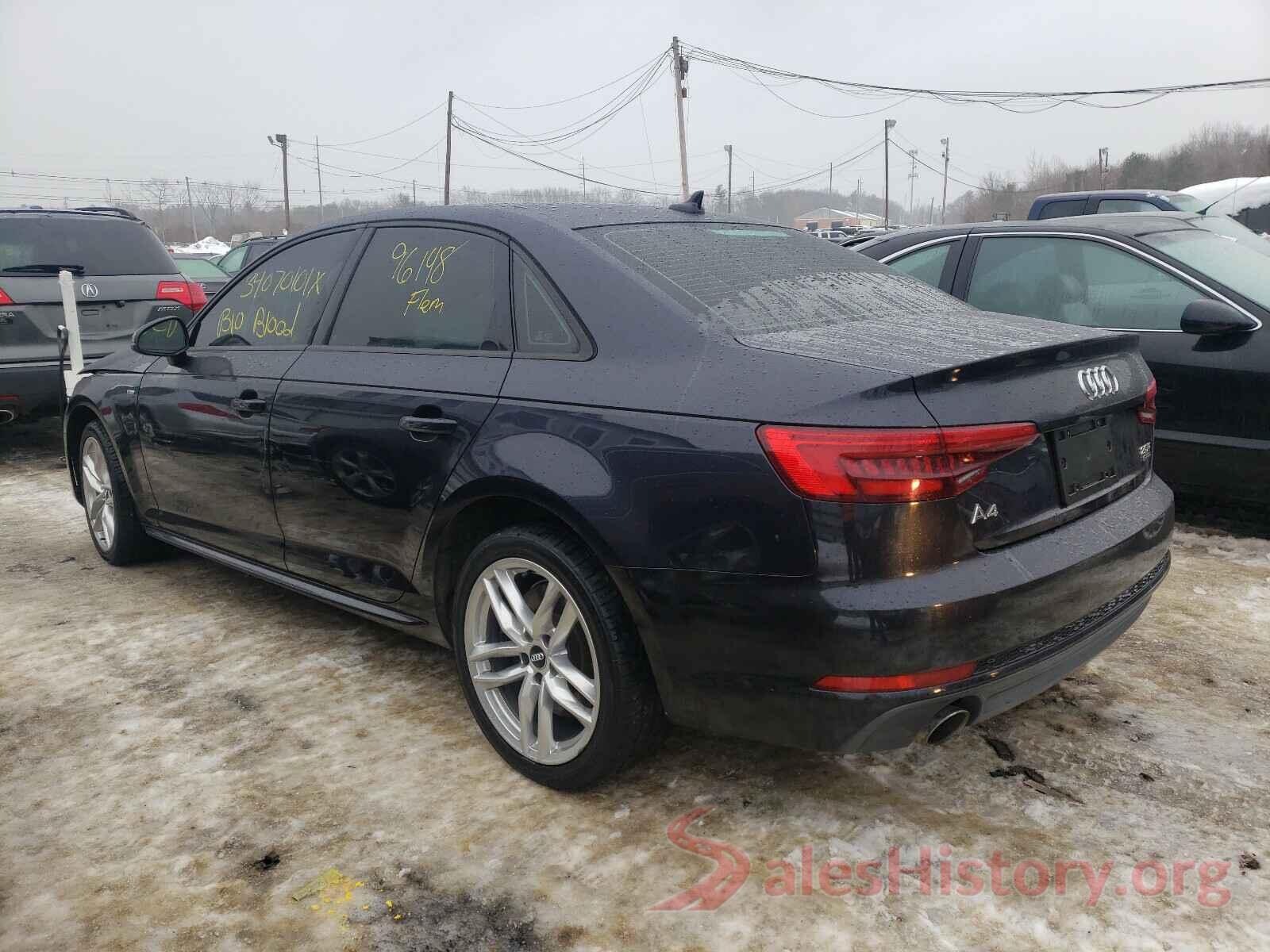 WAUDNAF40HN056437 2017 AUDI A4