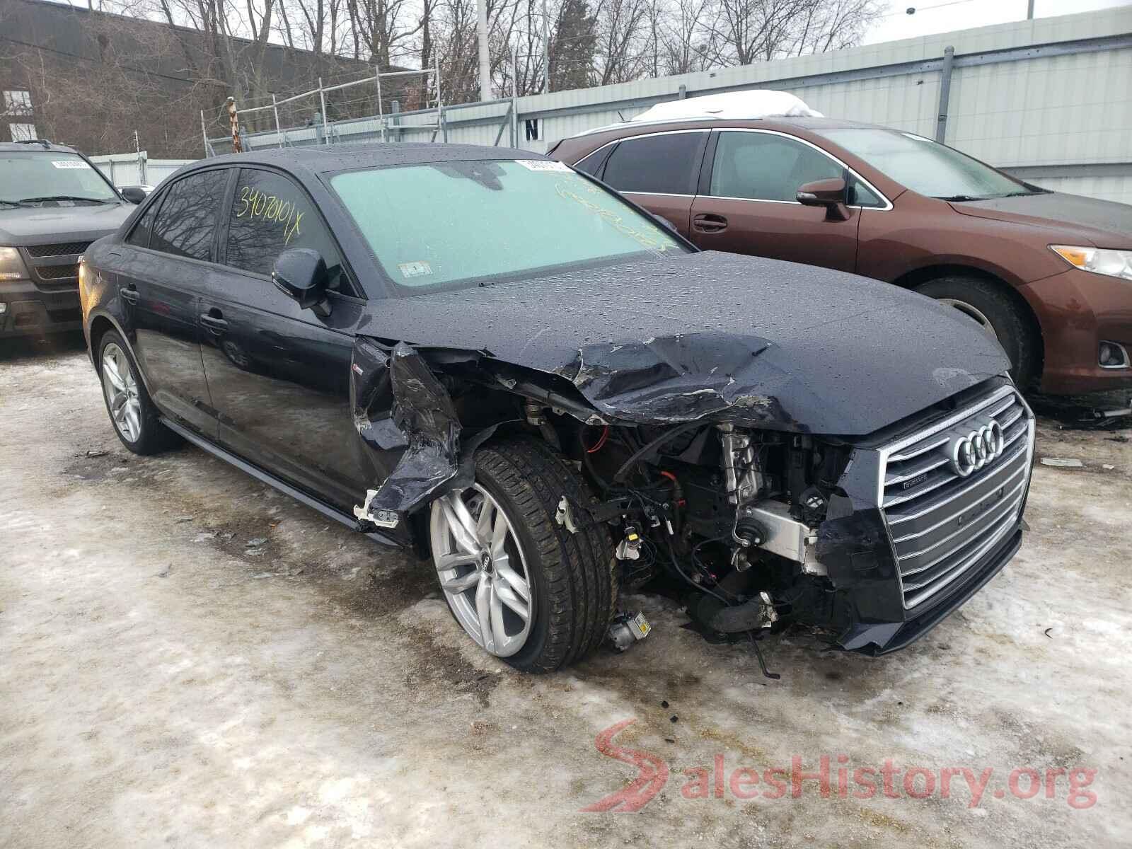 WAUDNAF40HN056437 2017 AUDI A4