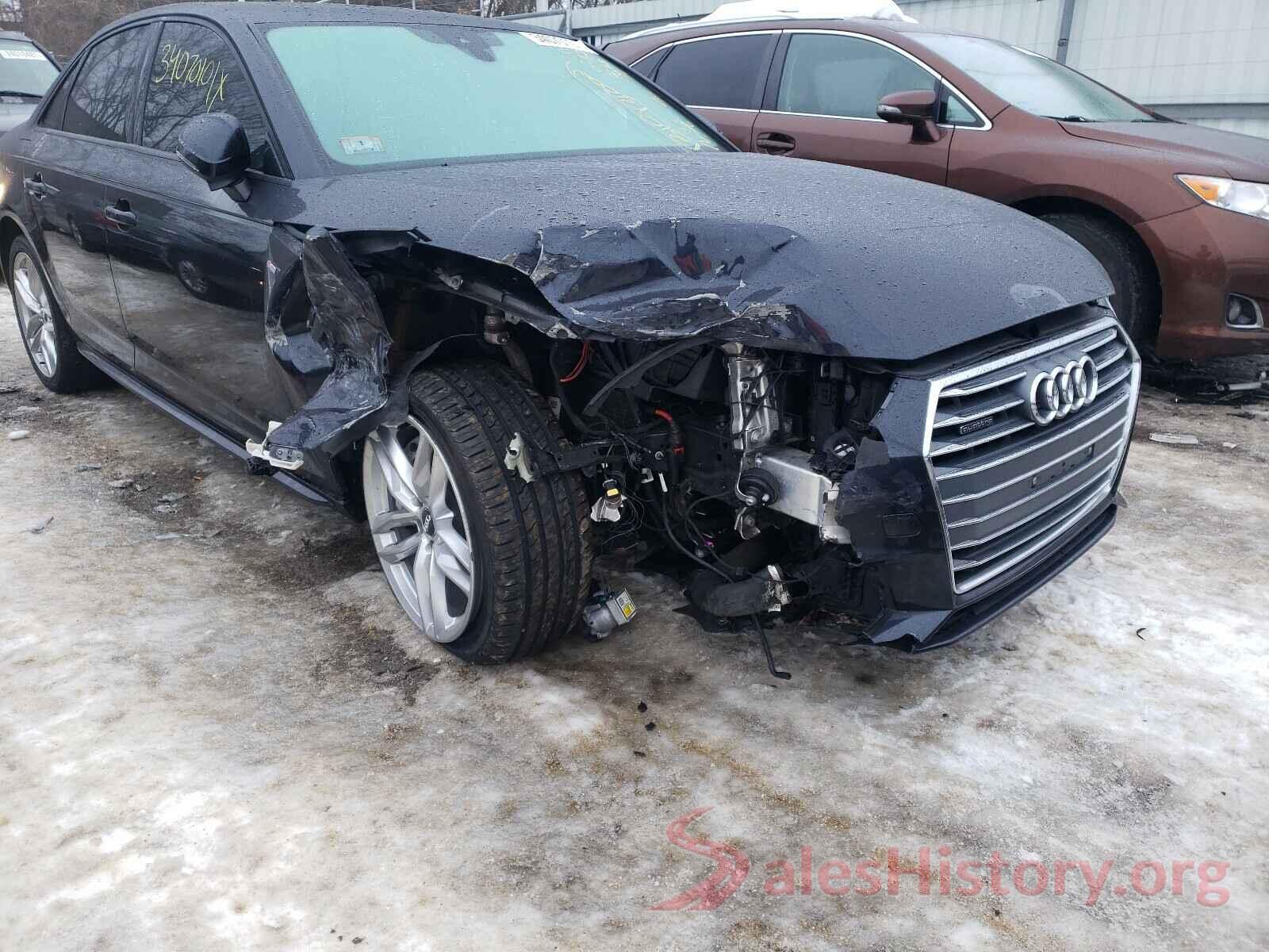 WAUDNAF40HN056437 2017 AUDI A4