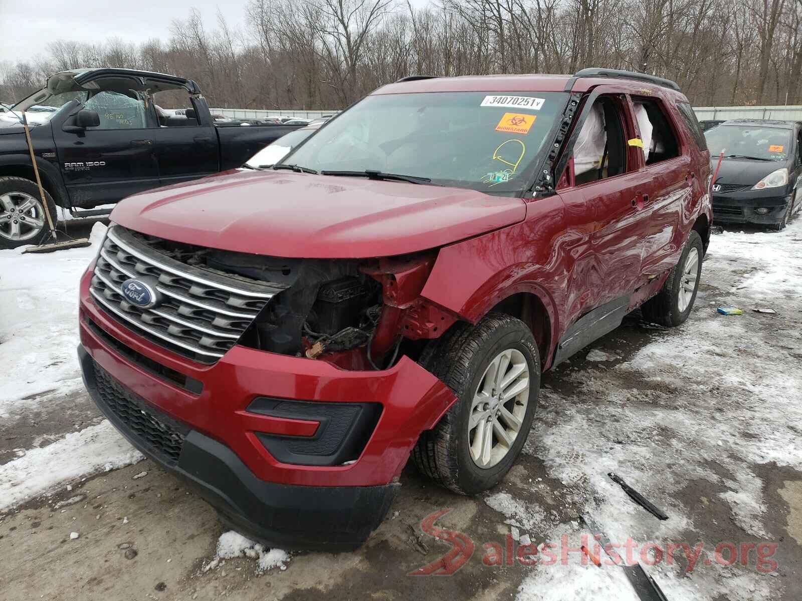 1FM5K8BH8GGD24179 2016 FORD EXPLORER