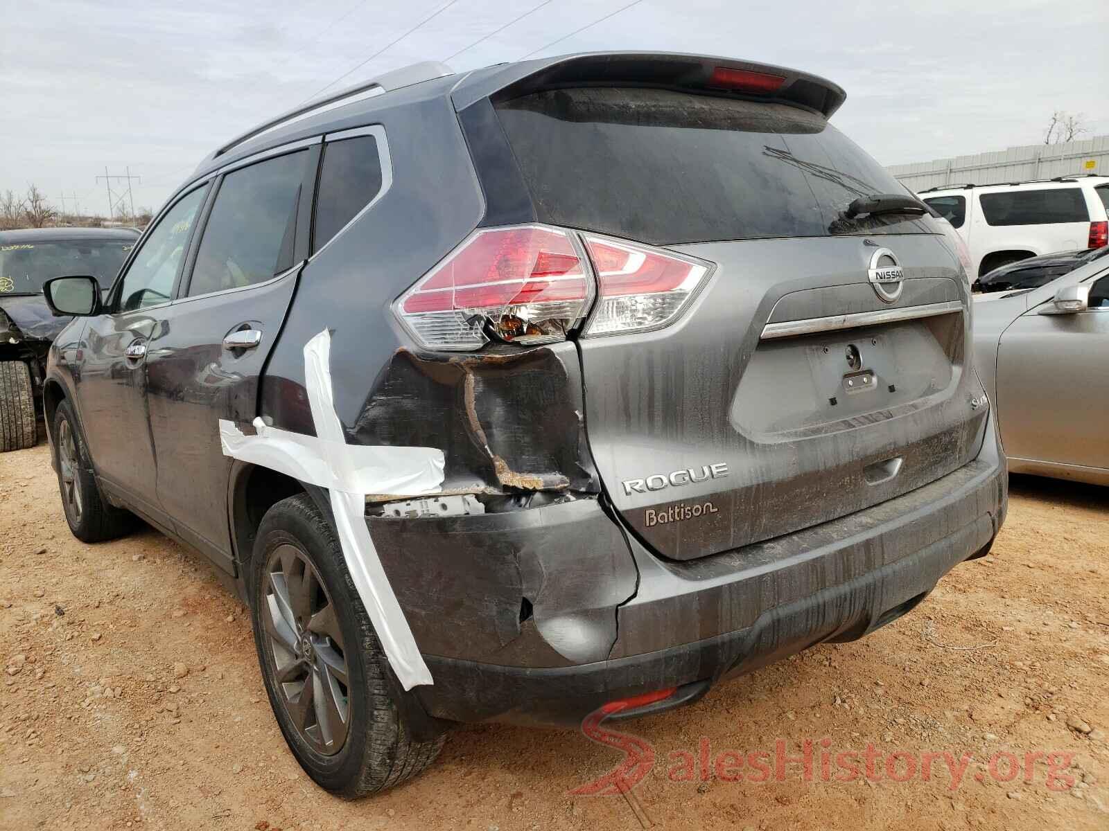 KNMAT2MV1GP723712 2016 NISSAN ROGUE