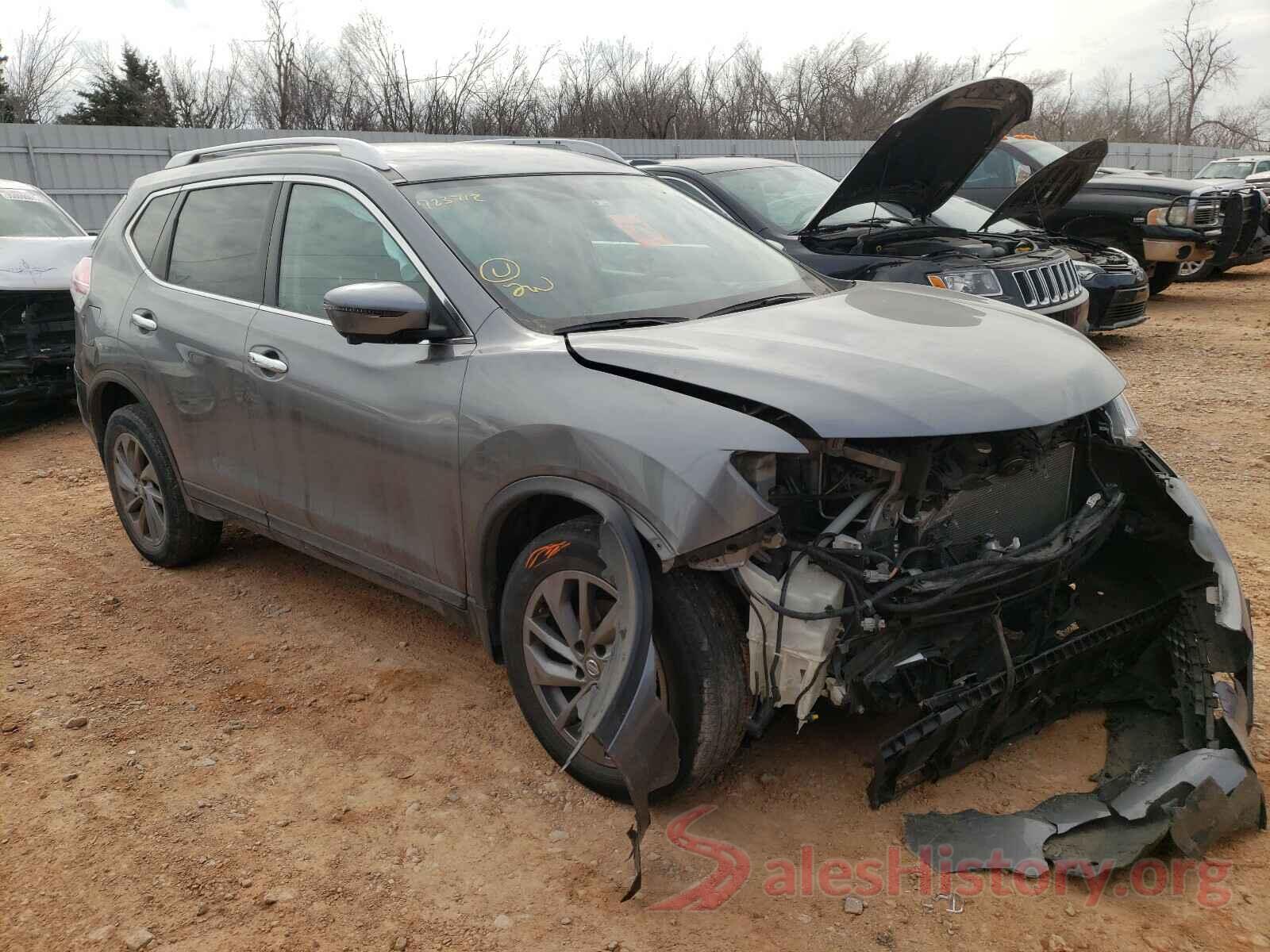 KNMAT2MV1GP723712 2016 NISSAN ROGUE