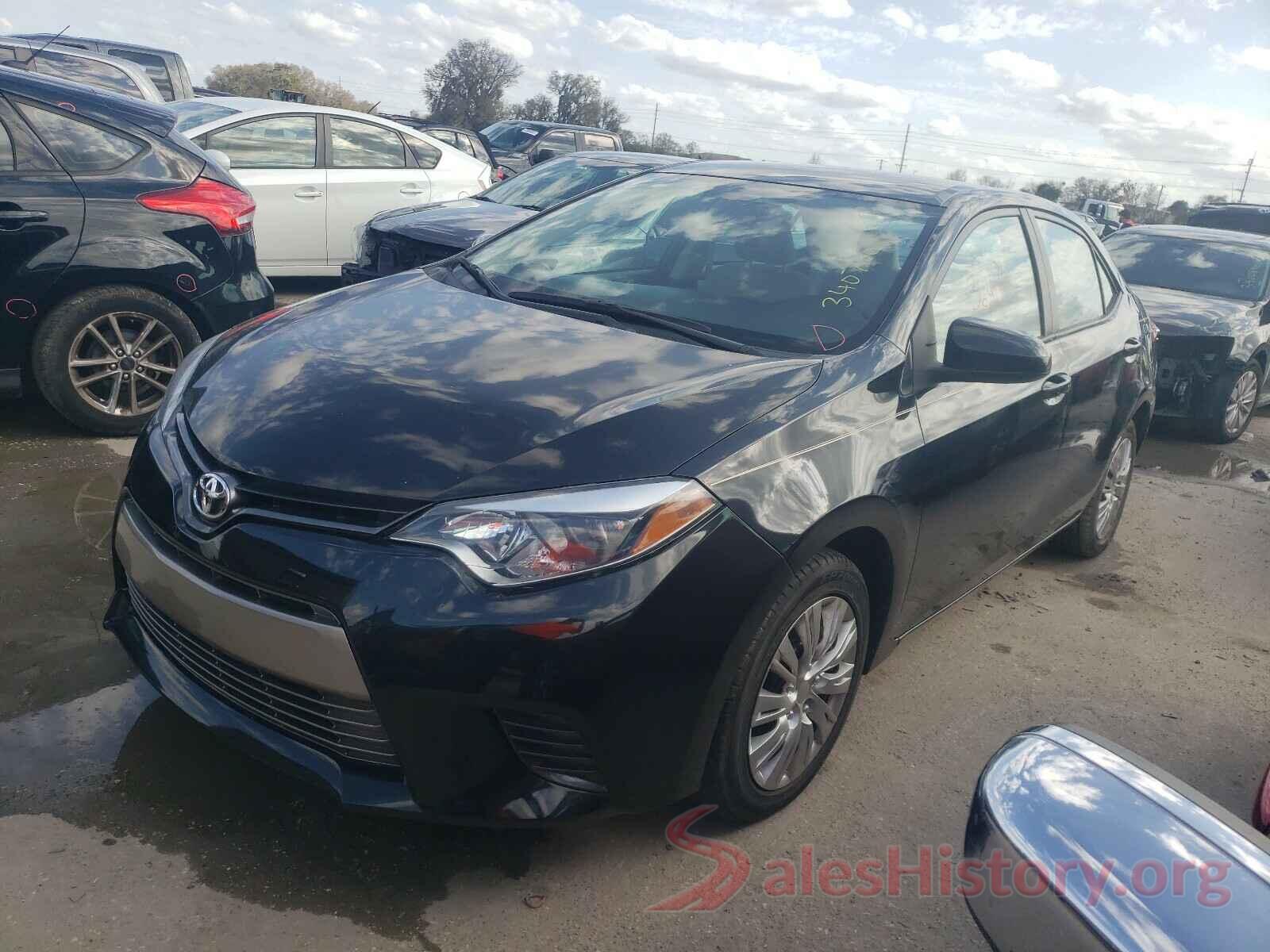 2T1BURHE9GC632206 2016 TOYOTA COROLLA