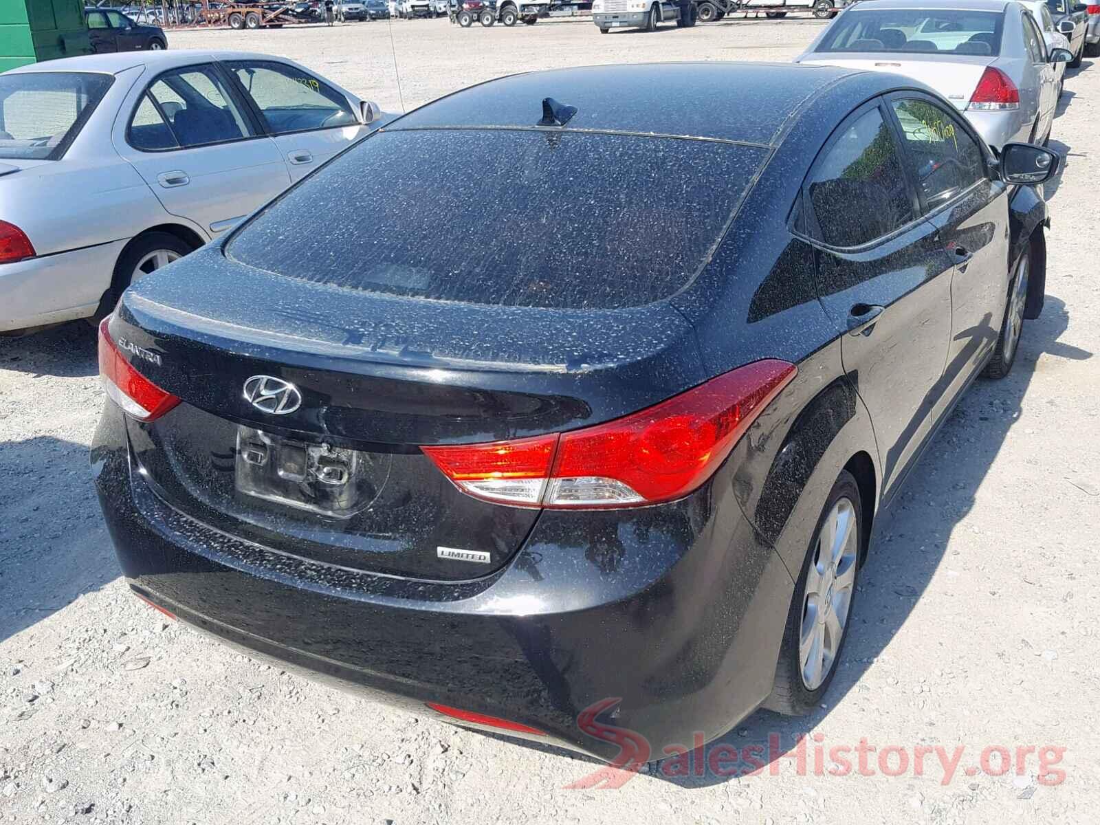 5NPDH4AE7CH142400 2012 HYUNDAI ELANTRA