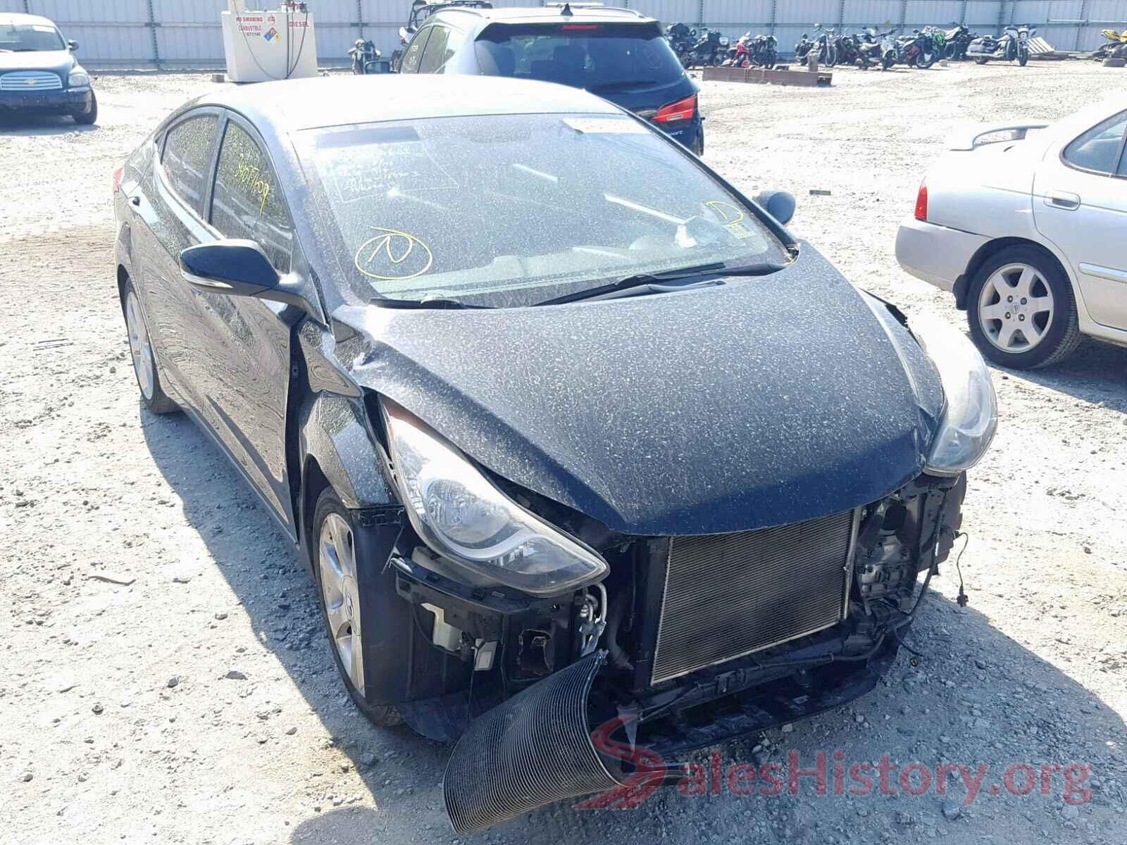 5NPDH4AE7CH142400 2012 HYUNDAI ELANTRA