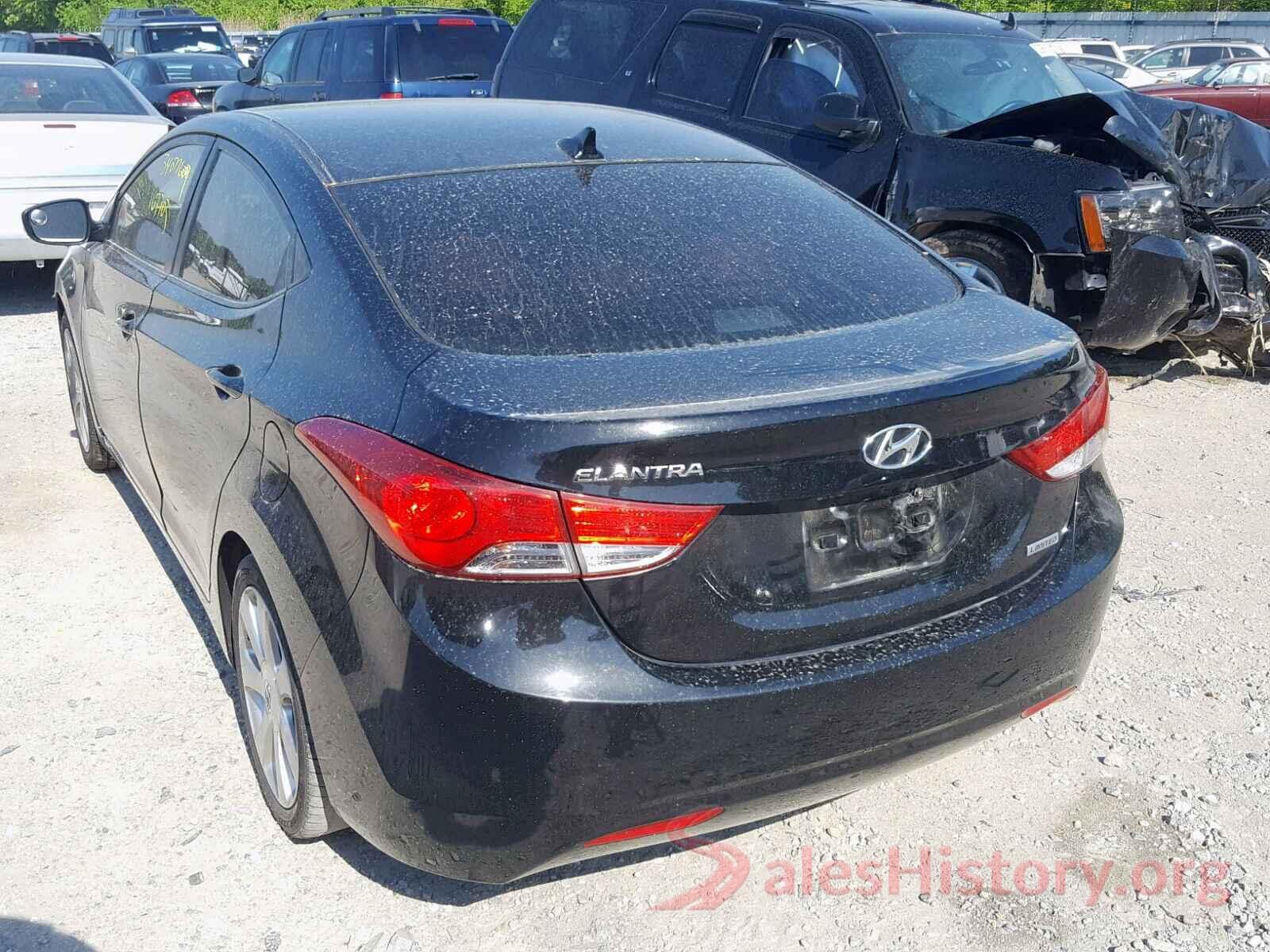 5NPDH4AE7CH142400 2012 HYUNDAI ELANTRA