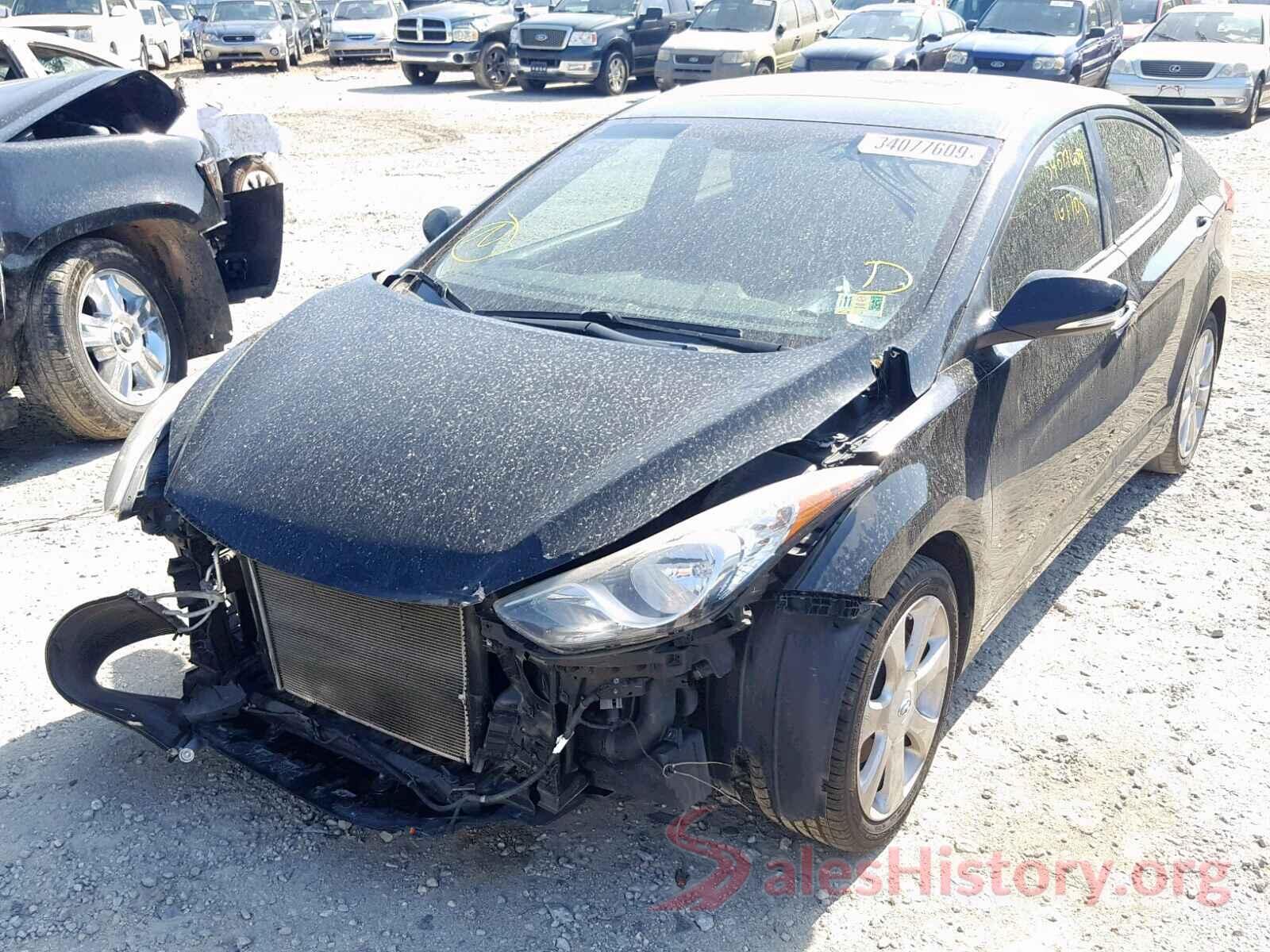 5NPDH4AE7CH142400 2012 HYUNDAI ELANTRA