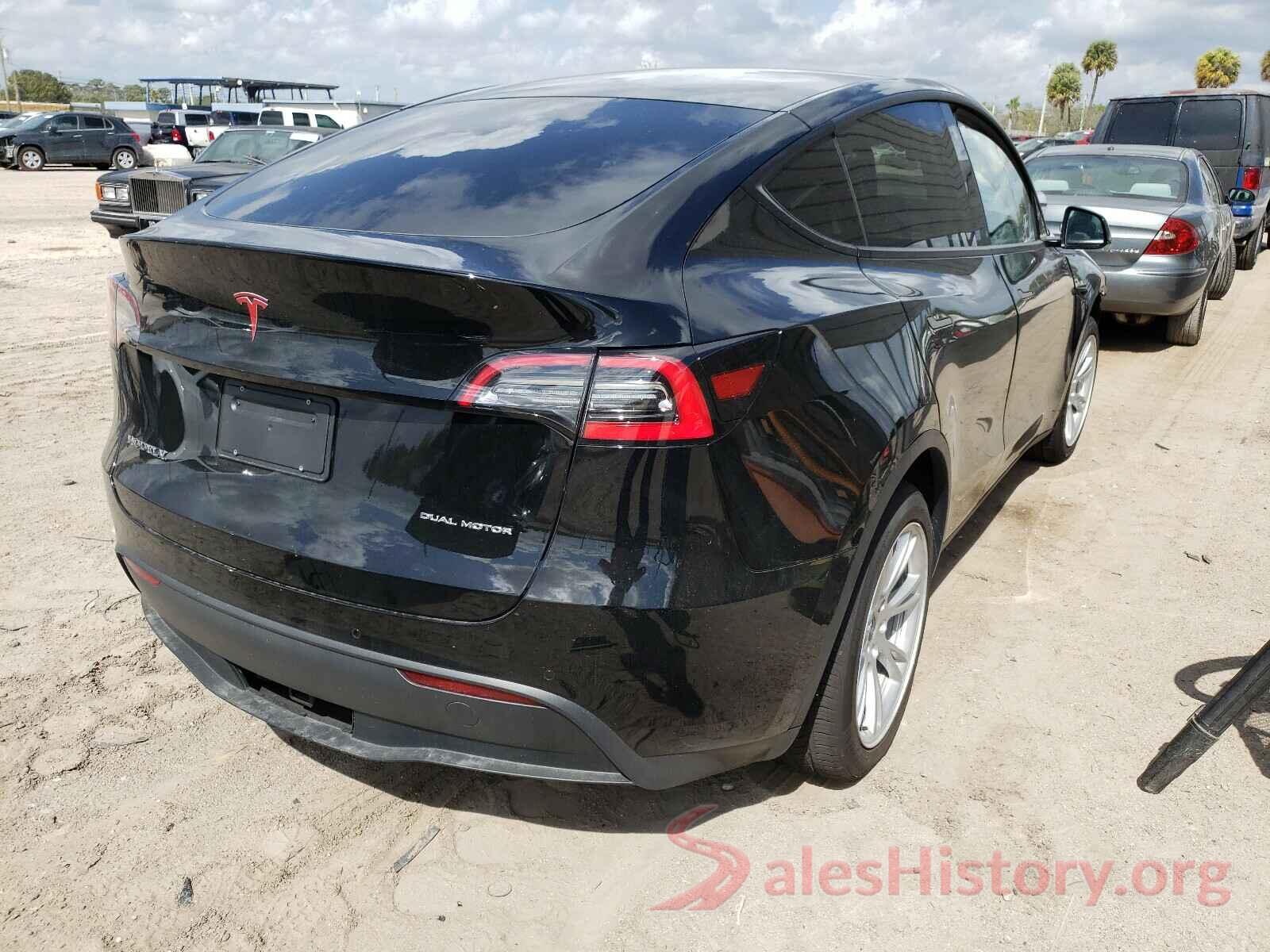 5YJYGDEE1MF083309 2021 TESLA MODEL Y