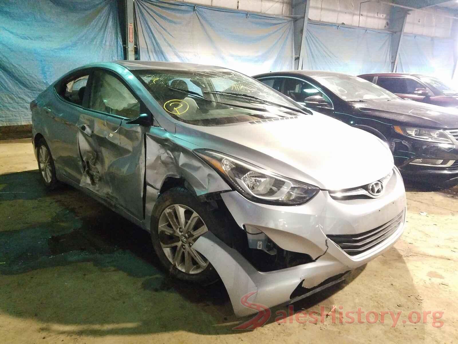 5NPDH4AE1GH722800 2016 HYUNDAI ELANTRA