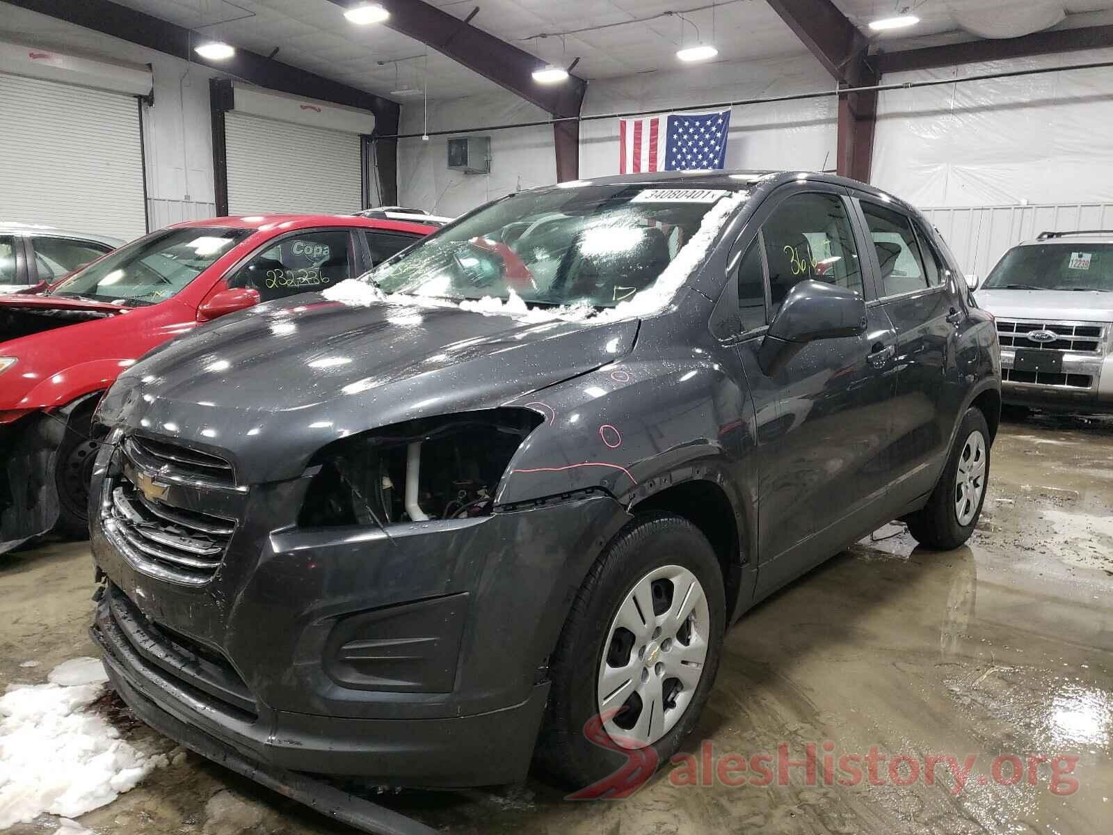 3GNCJKSB7GL280394 2016 CHEVROLET TRAX