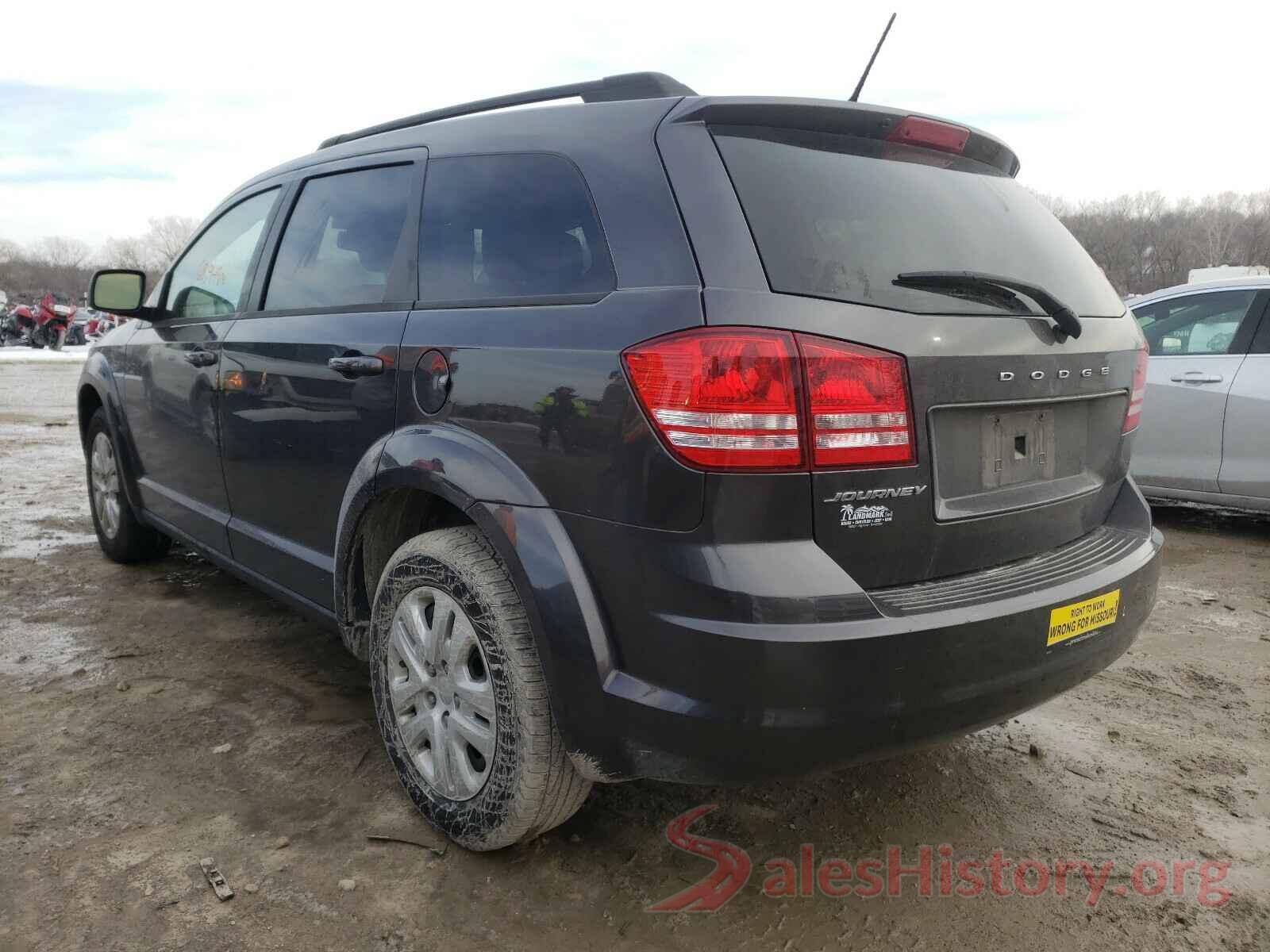 3C4PDCAB9GT162873 2016 DODGE JOURNEY