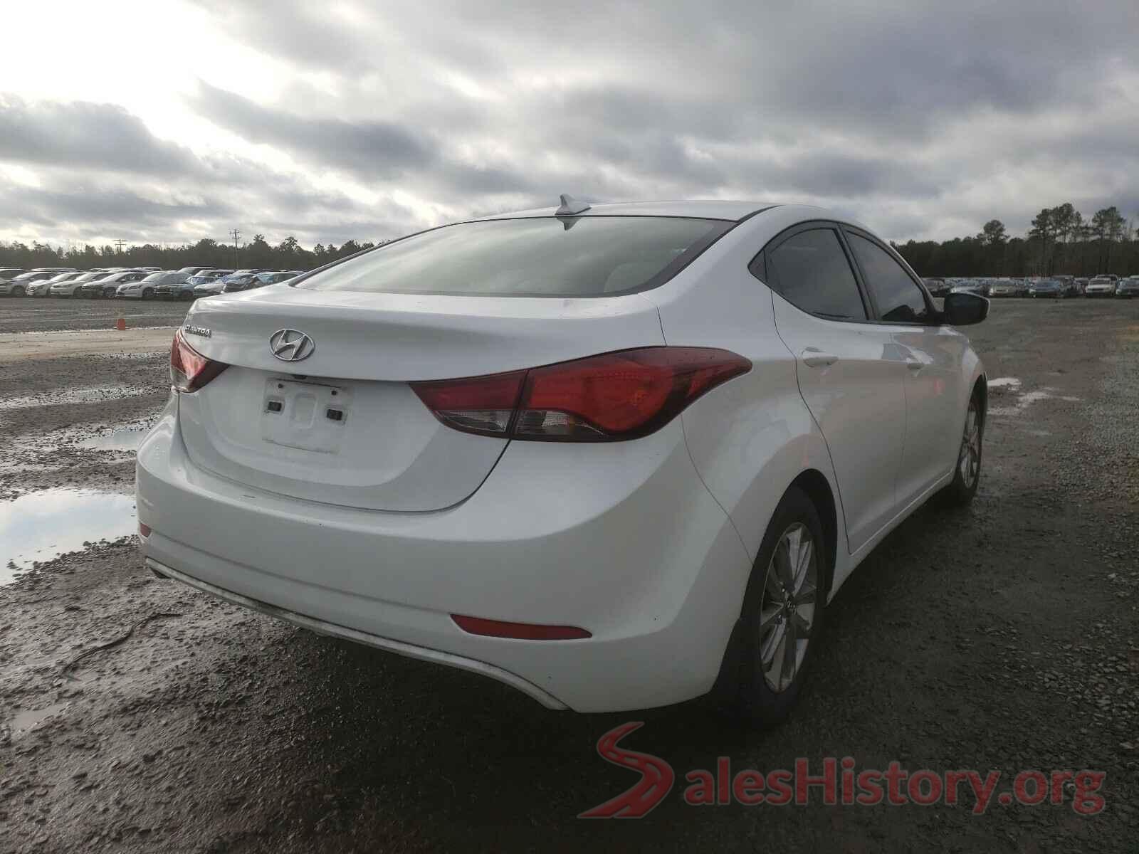 5NPDH4AE7GH789398 2016 HYUNDAI ELANTRA